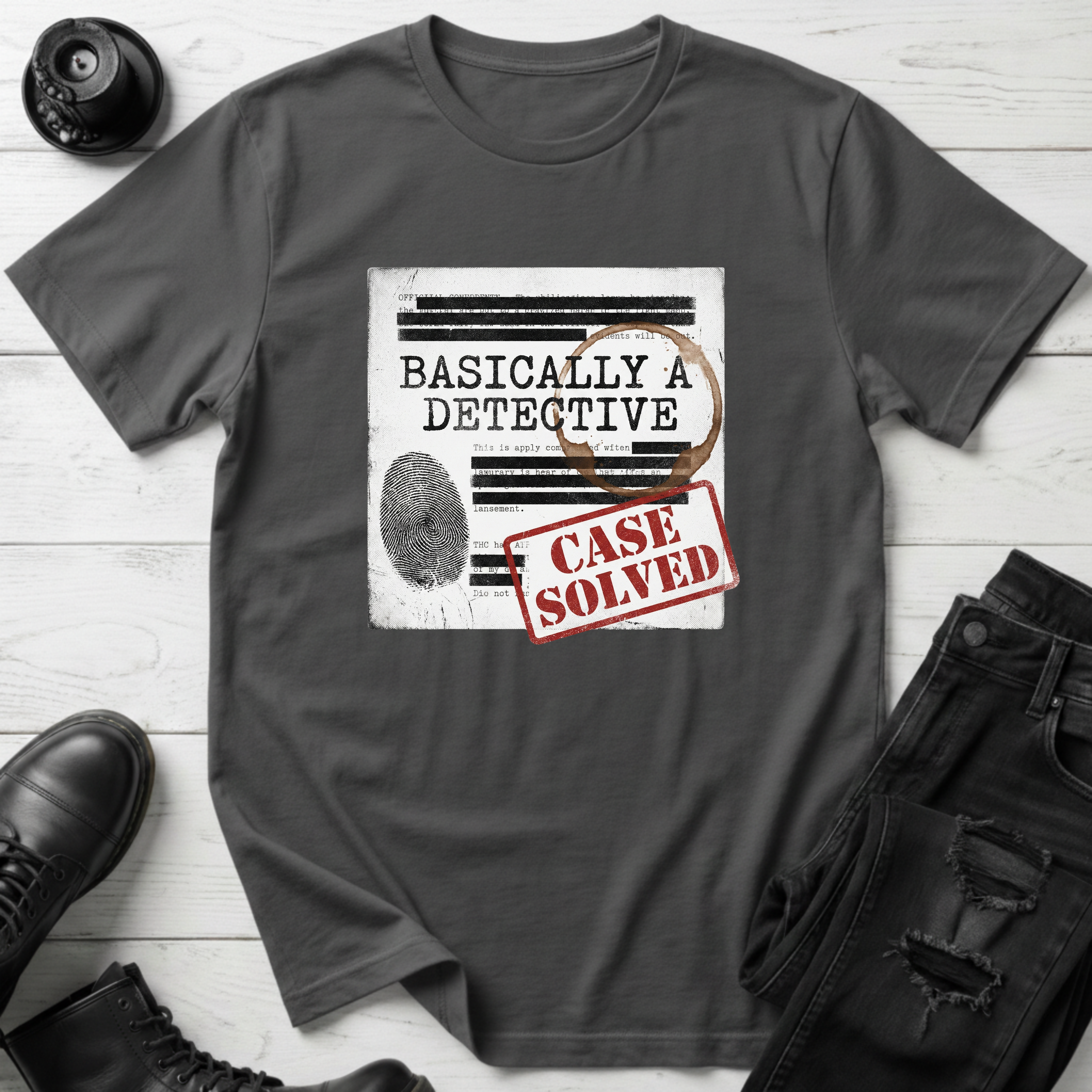 Basically a Detective T-Shirt