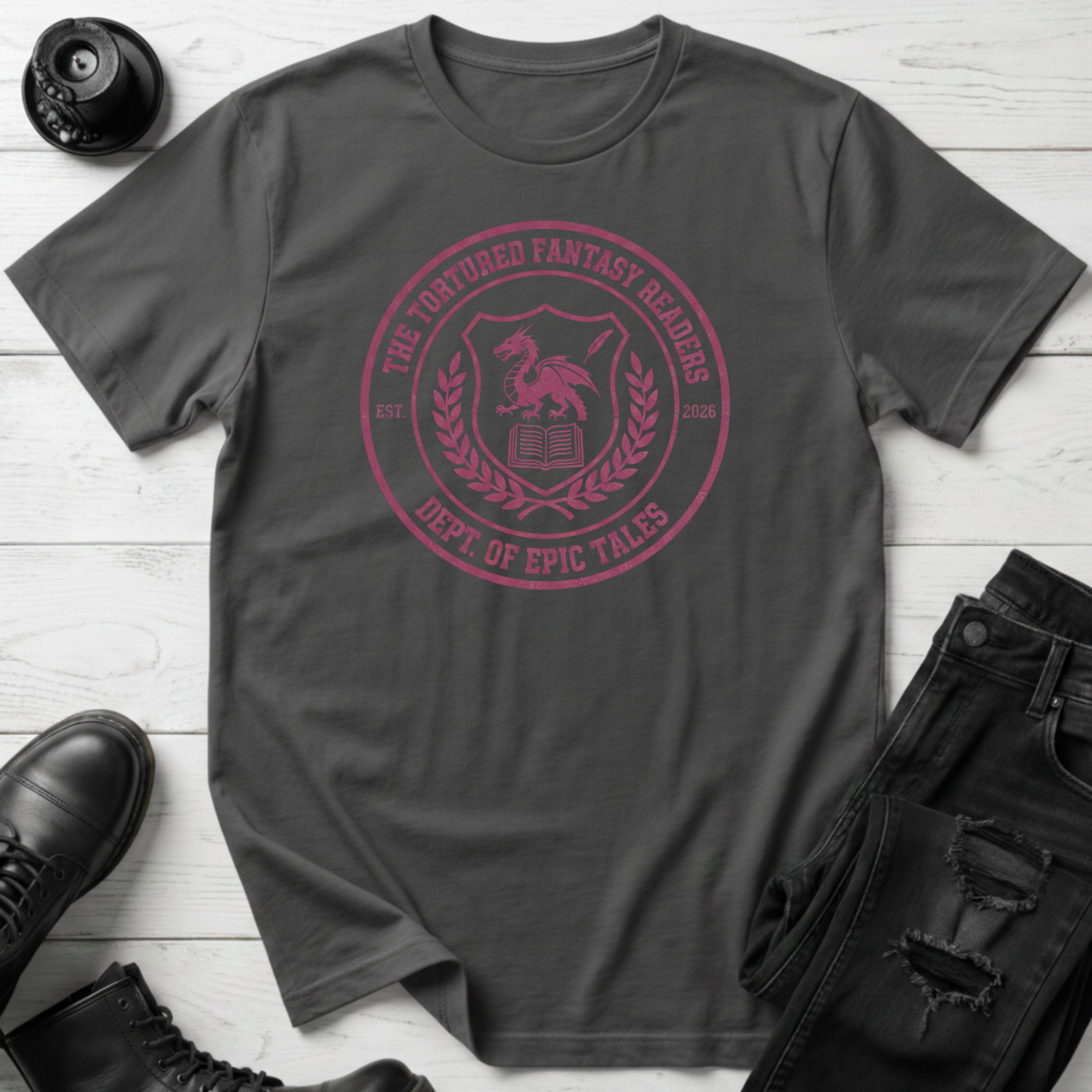 The Tortured Fantasy Readers T-shirt
