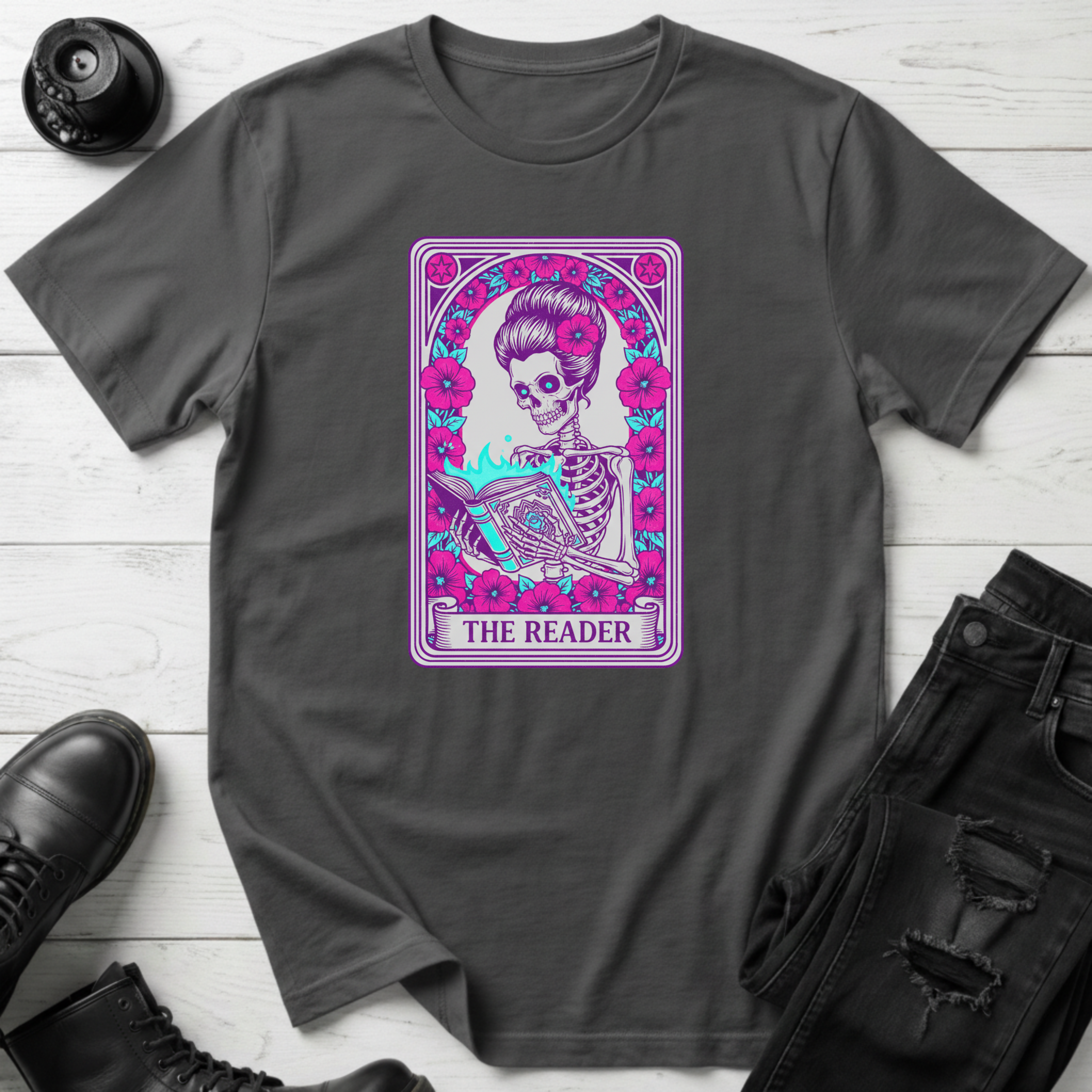 The Reader Bookish Tarot T-Shirt