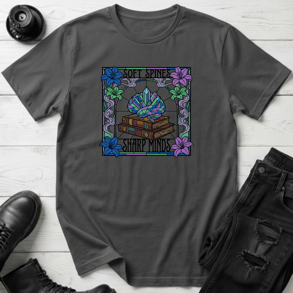 Soft Spine Sharp Minds T-Shirt