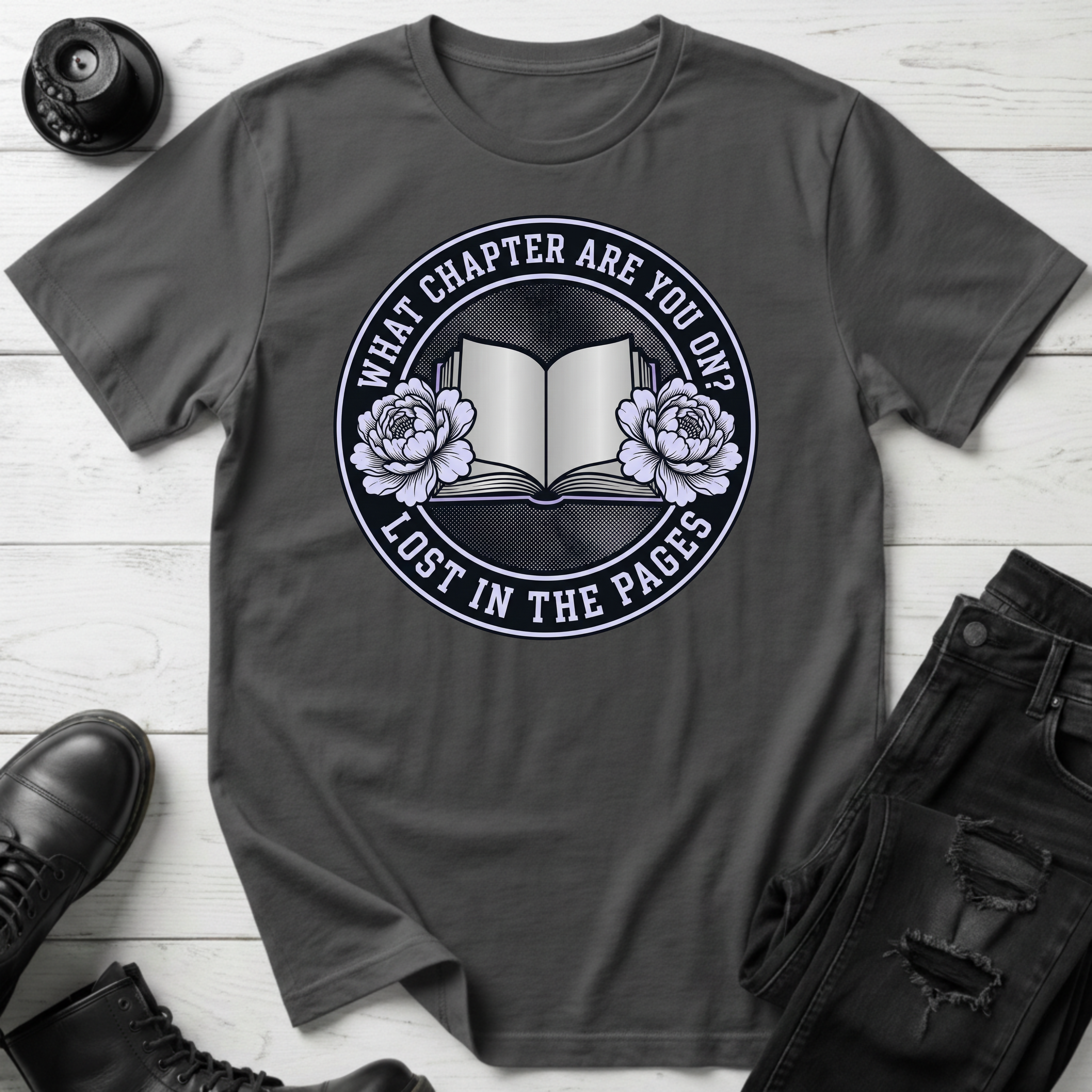 What Chapter Are You on? Lost In The Pages T-Shirt