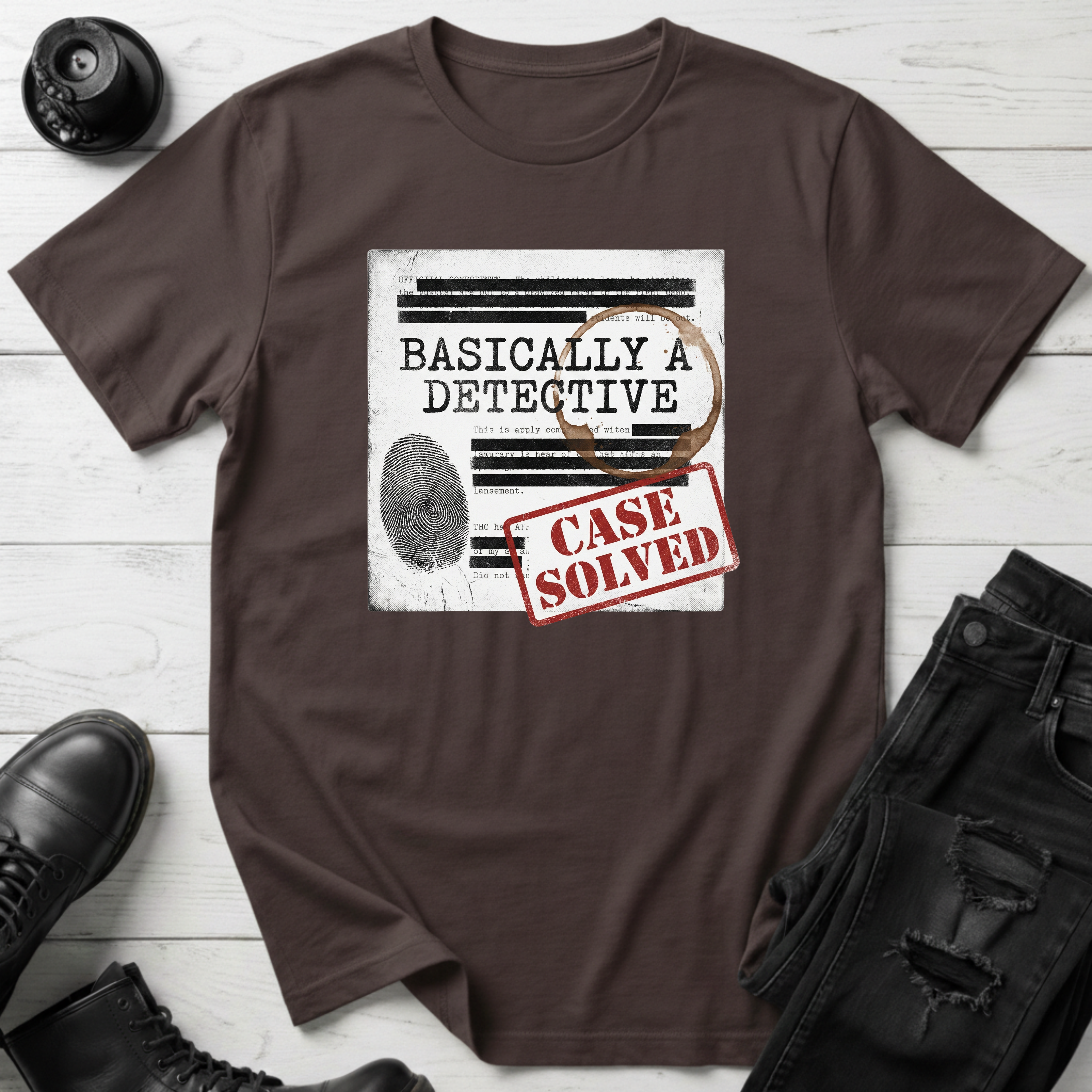 Basically a Detective T-Shirt