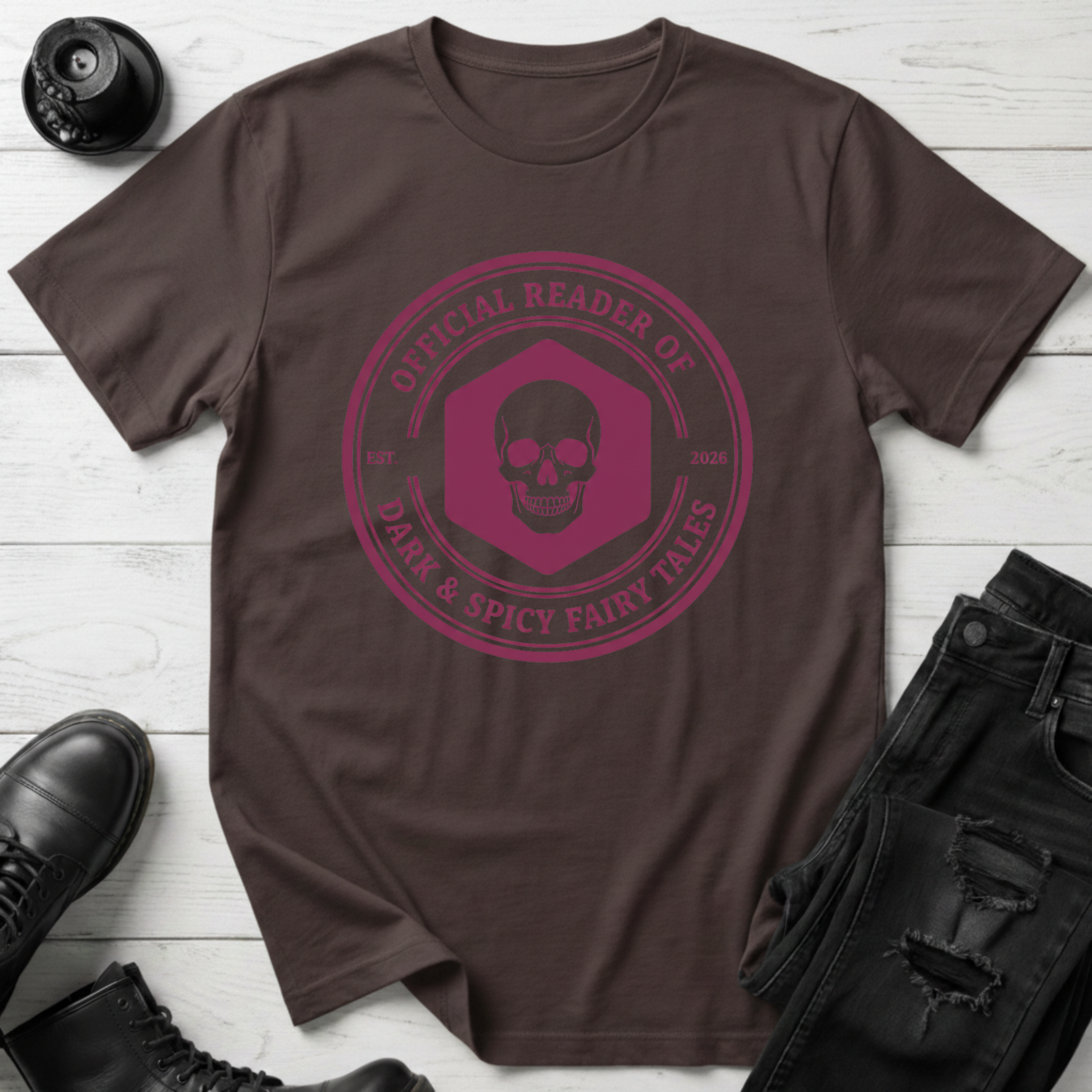 Official Reader of Dark & Spicy Tales T-shirt
