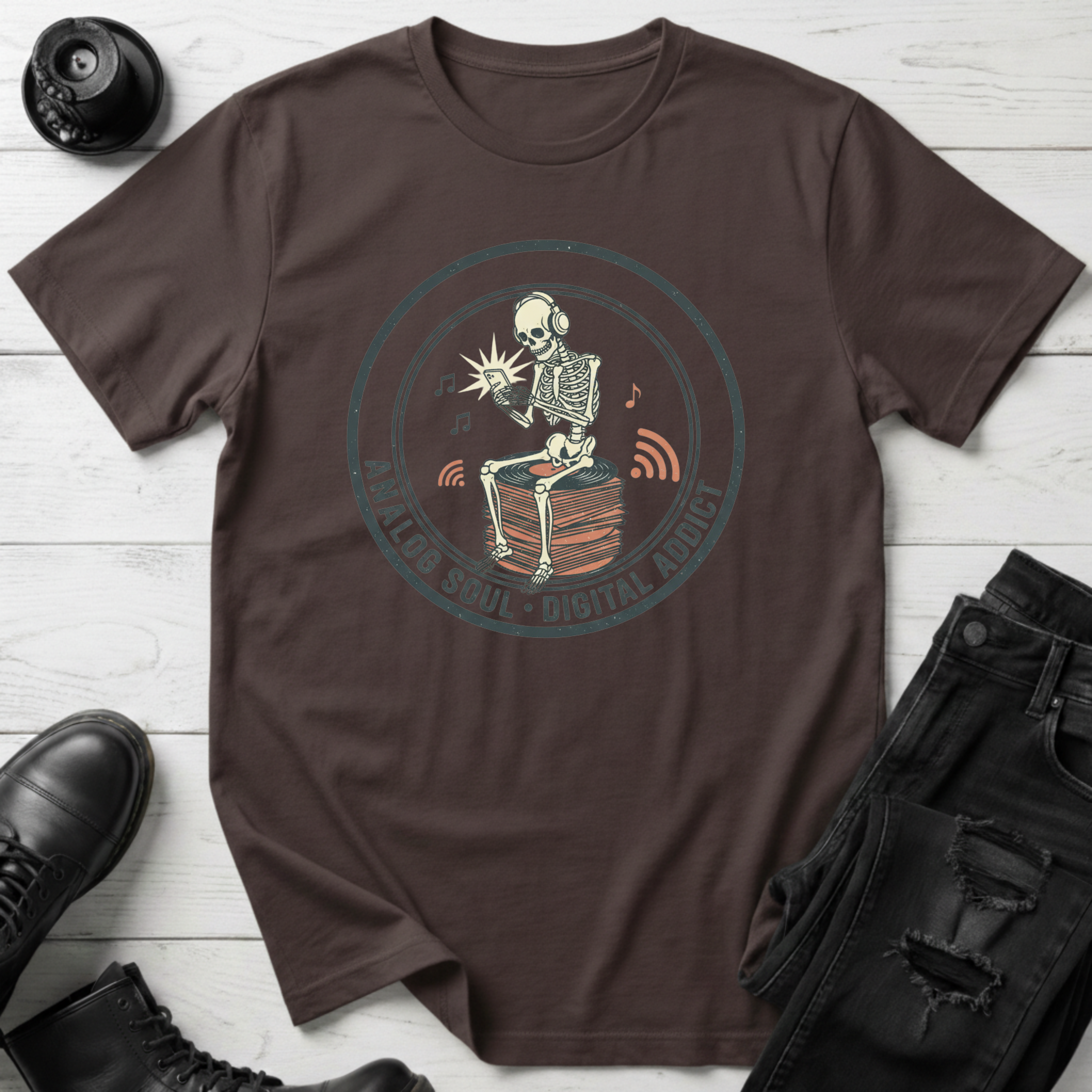Analog Soul Digital Addict T-Shirt