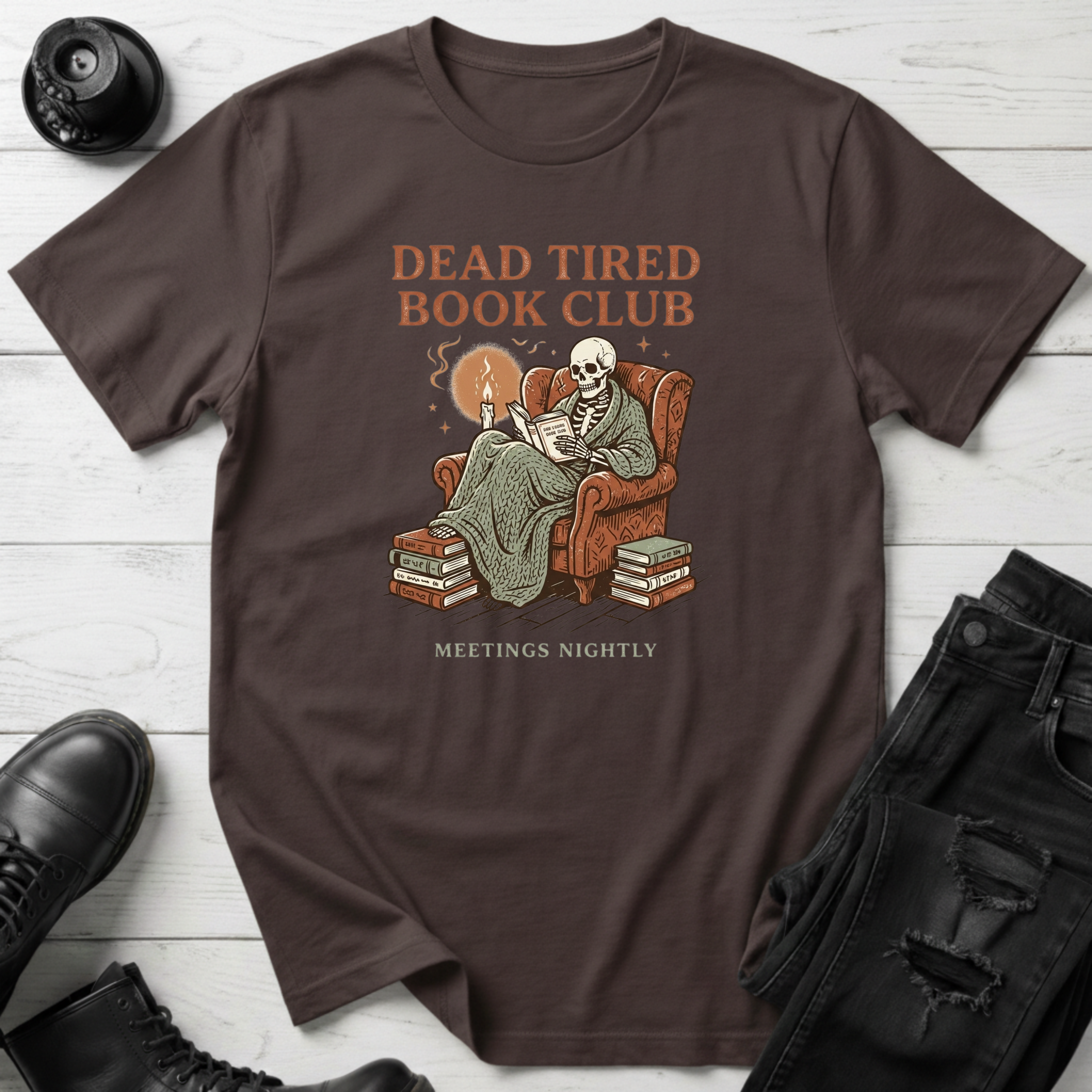Dead Tired Reading Club T-Shirt