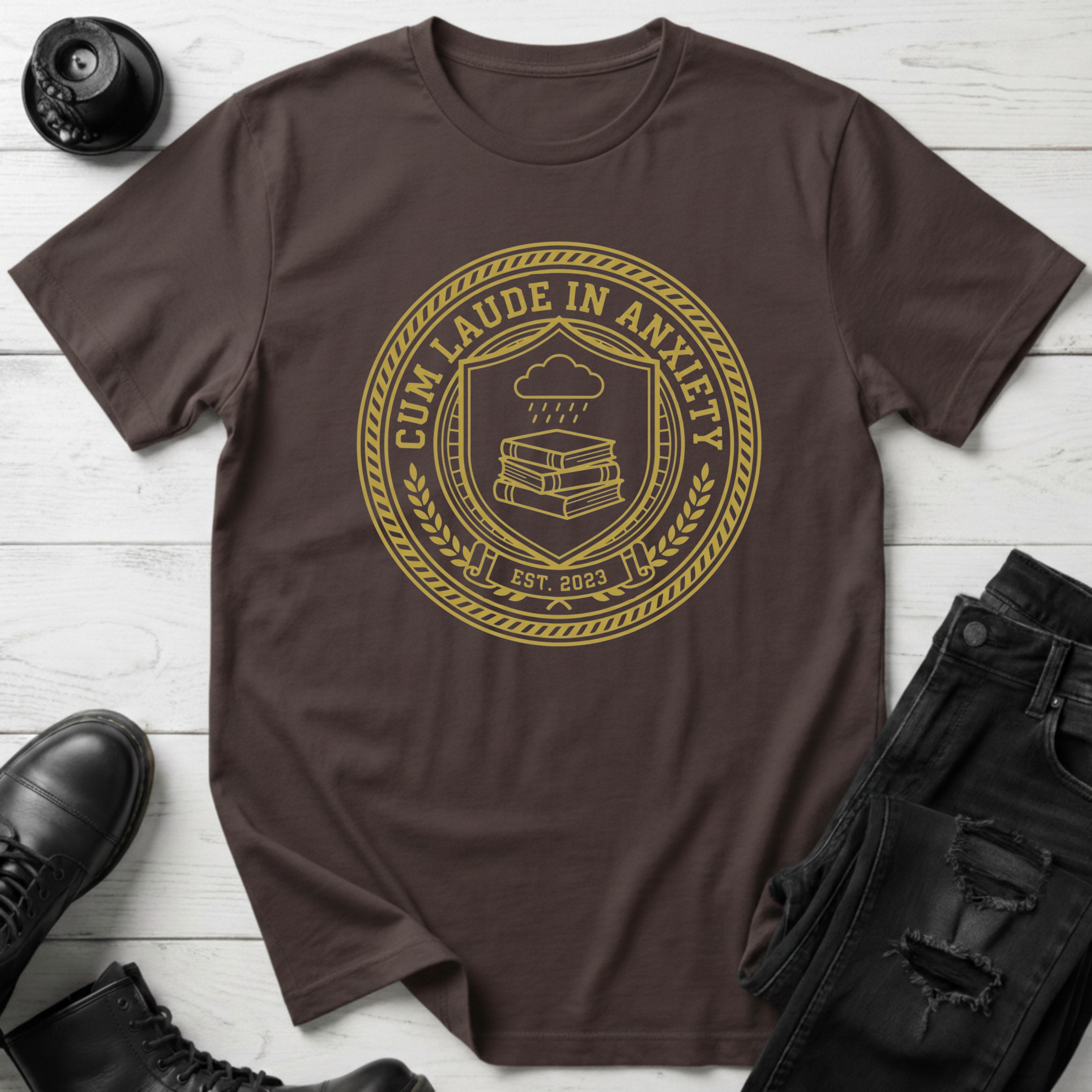 Cum Laude In Anxiety T-Shirt