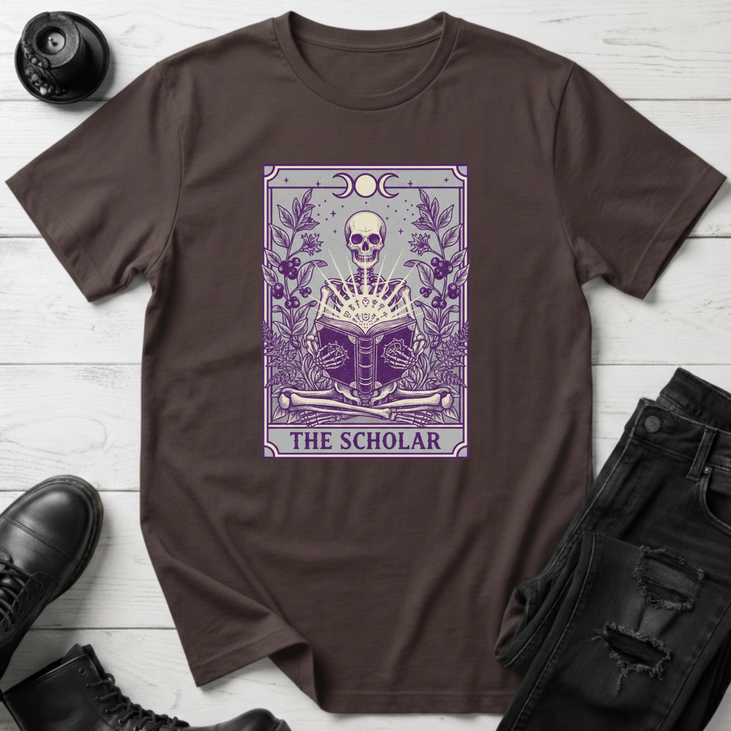 The Scholar Bookish Tarot T-Shirt