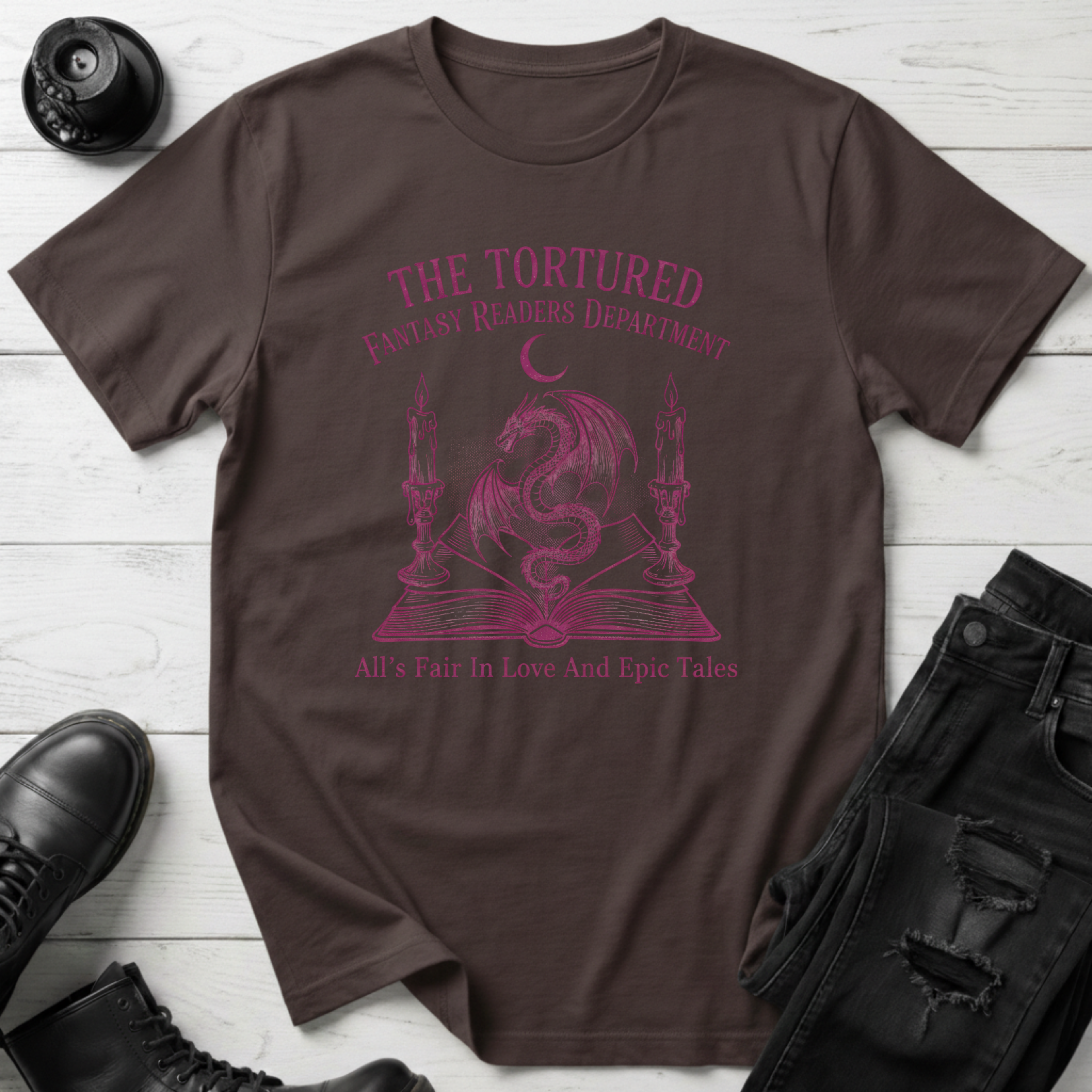 Tortured Fantasy Readers Department T-Shirt