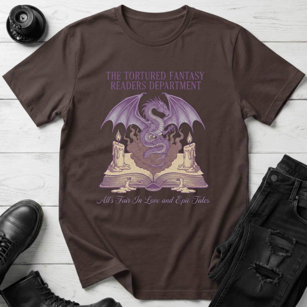 The Tortured Fantasy Readers Department T-shirt