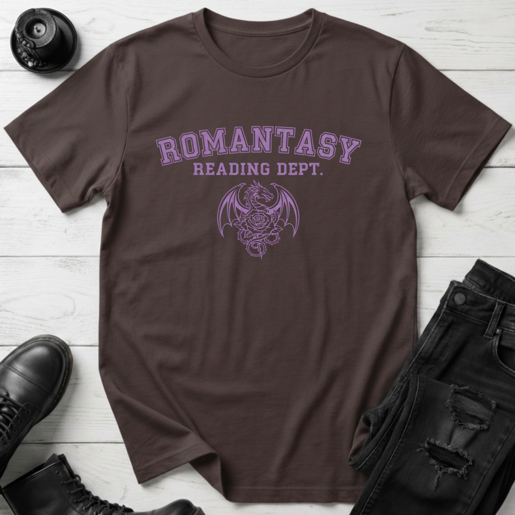 Romantasy Reading Dept. T-shirt