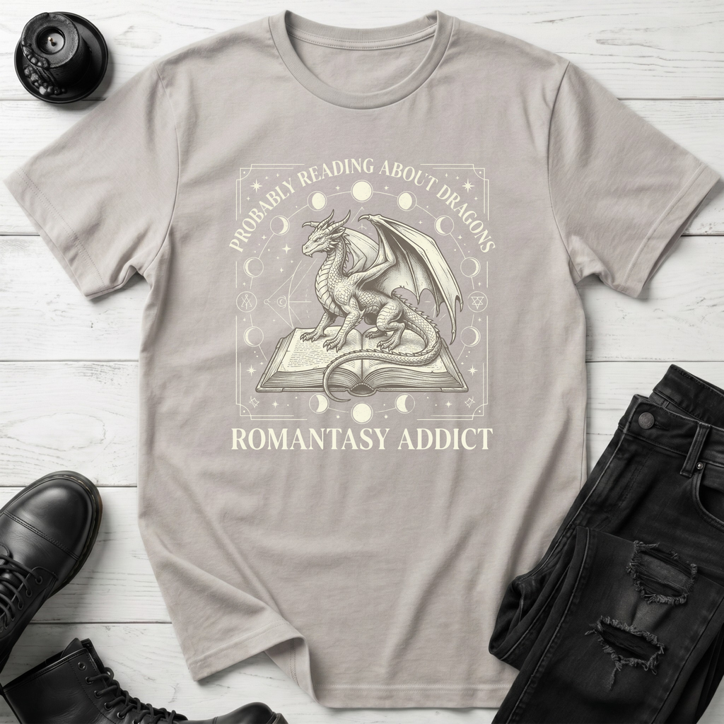 Probably Reading About Dragons T-Shirt