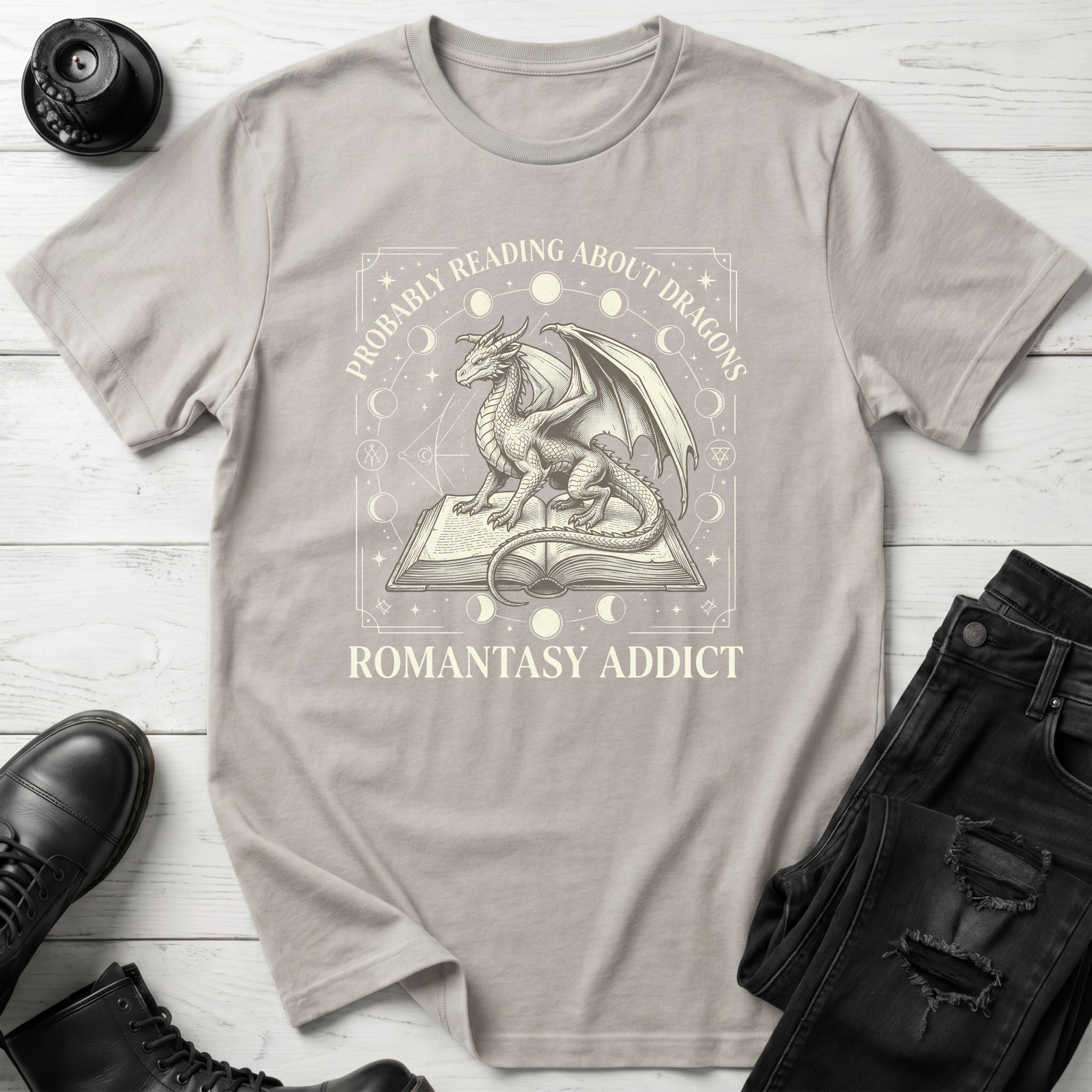 Probably Reading About Dragons T-Shirt