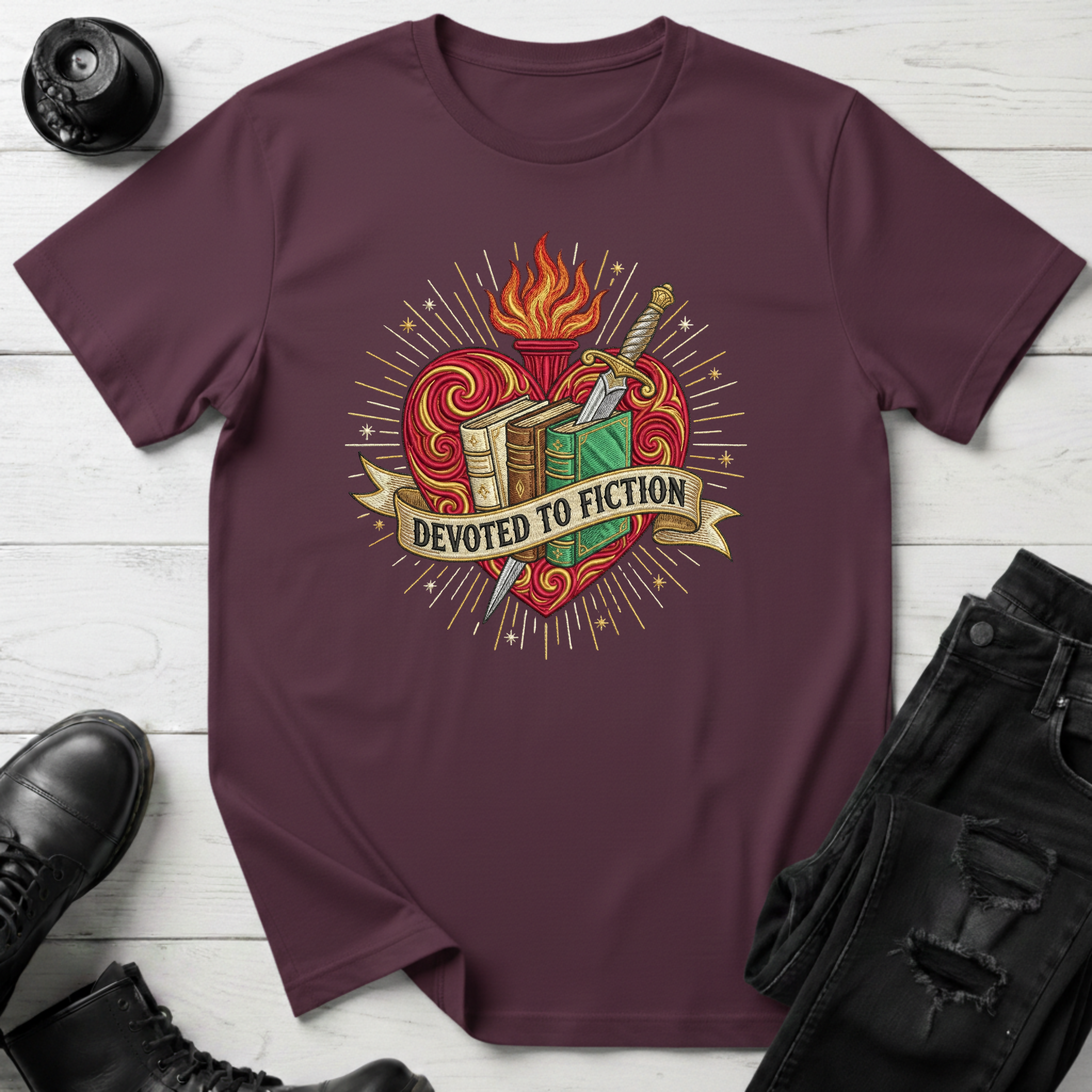 Devoted to Fiction T-Shirt
