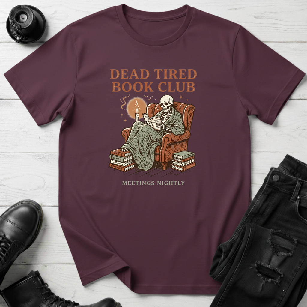 Dead Tired Reading Club T-Shirt