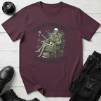 I Like My Books Spicy And My Coffee Cold  T-Shirt