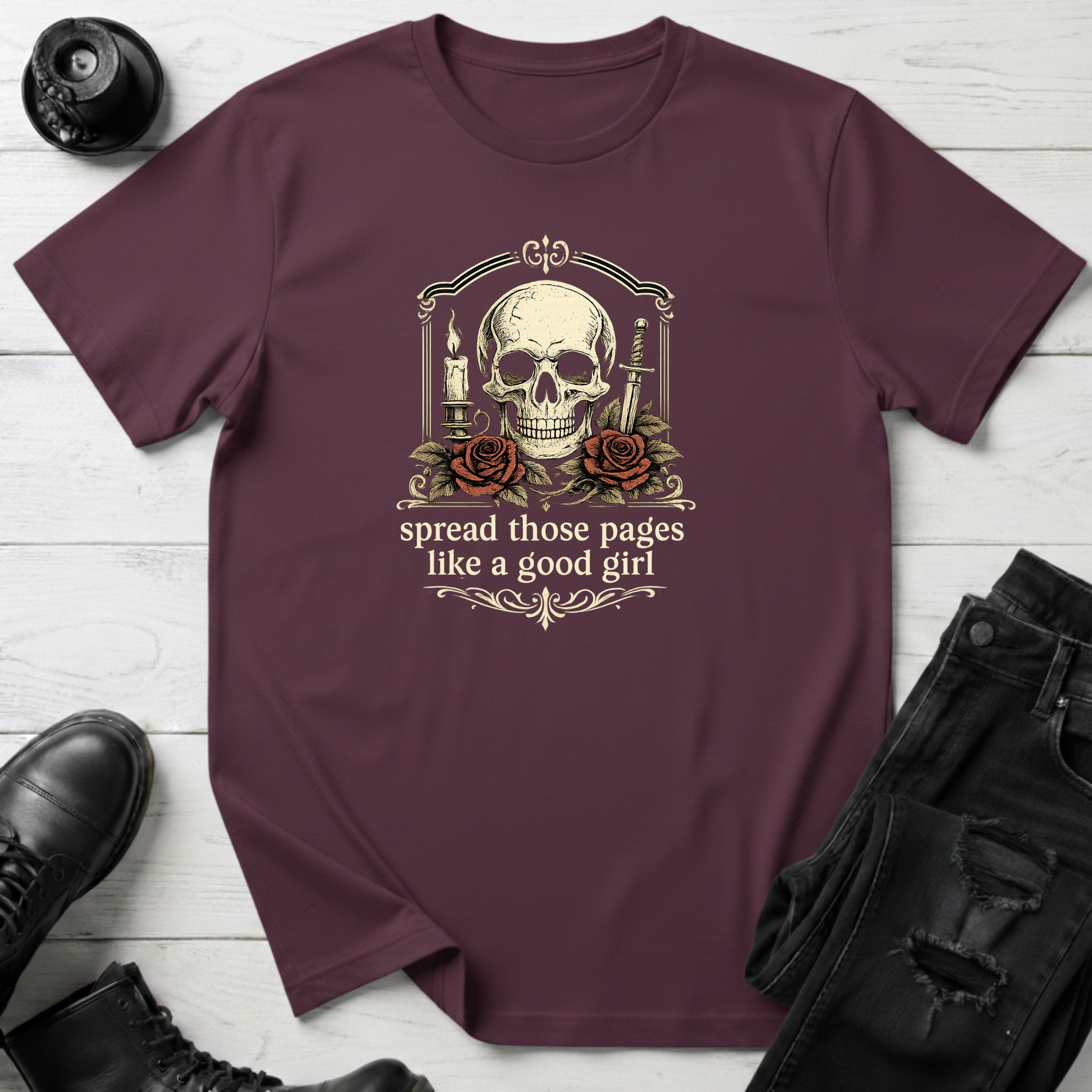 Spread Those Pages Like a Good Girl T-Shirt