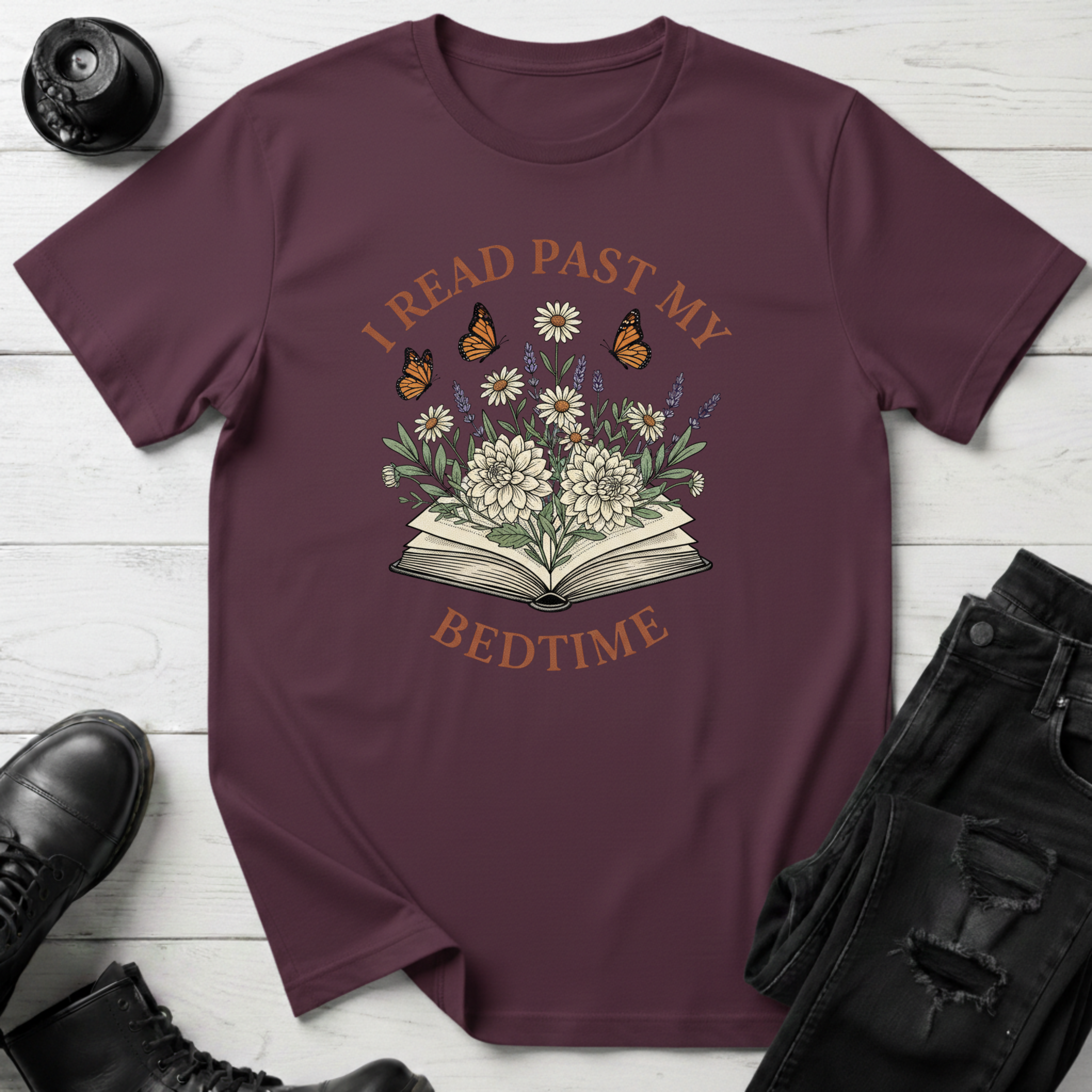 I Read Past My Bedtime T-Shirt