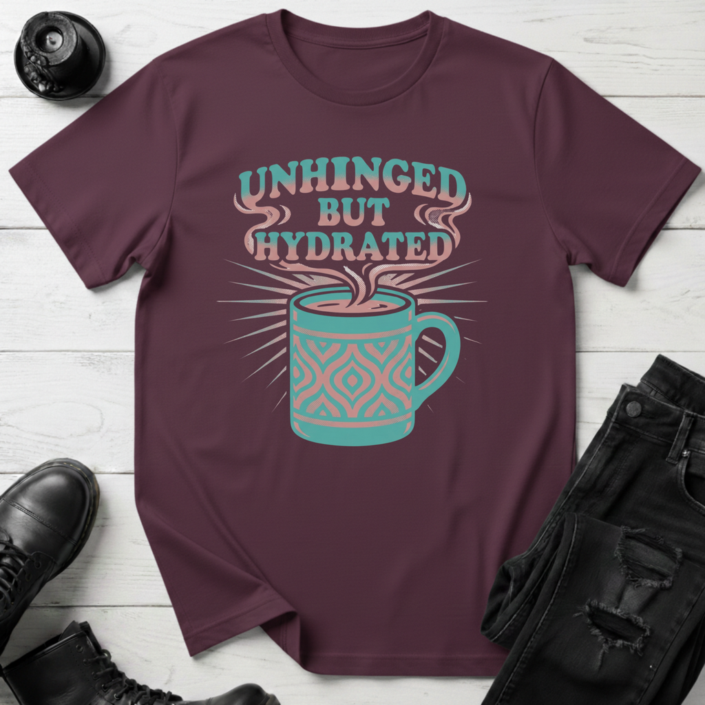 Unhinged But Hydrated Coffee Mug T-Shirt