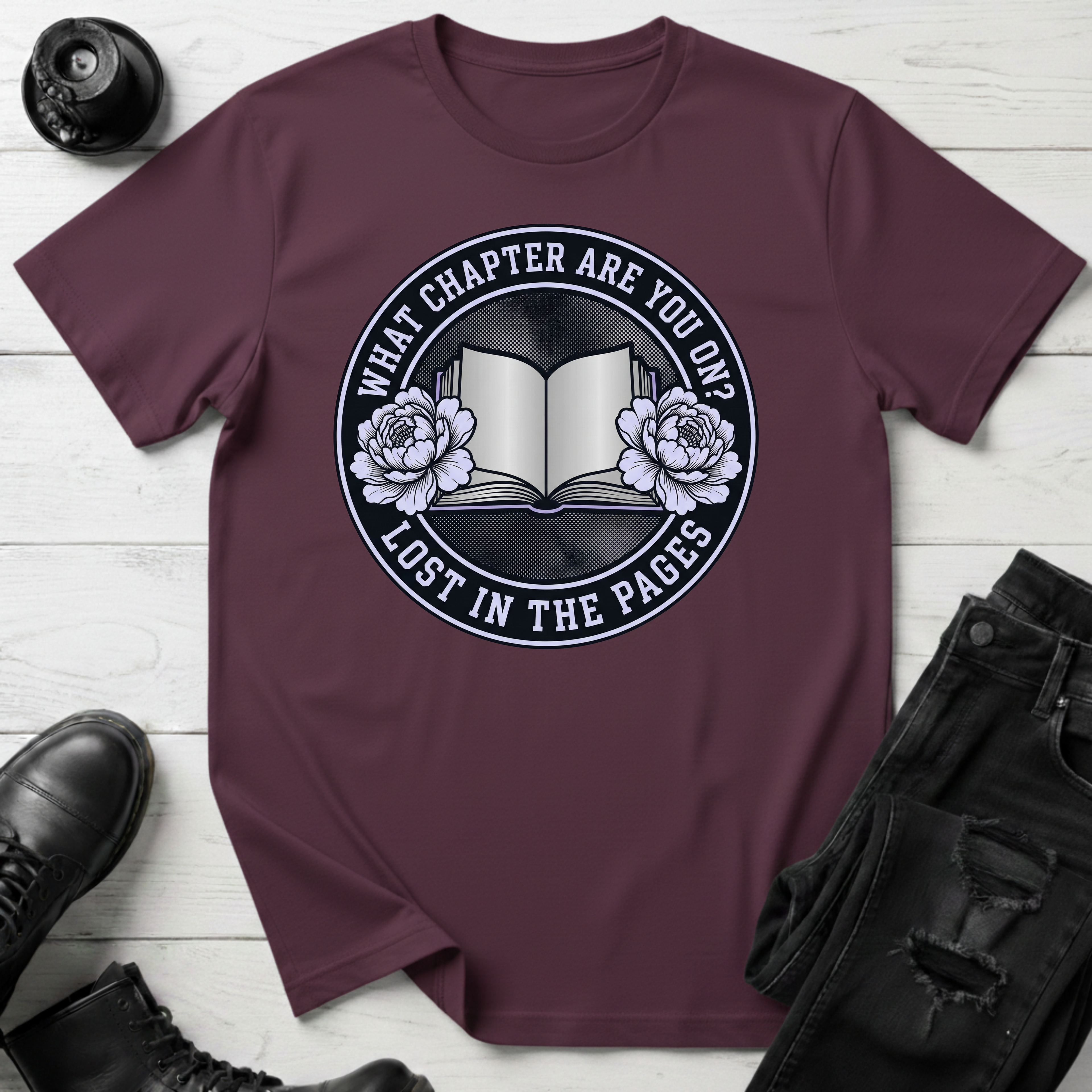 What Chapter Are You on? Lost In The Pages T-Shirt