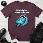 Midnight Doom Scroller Raccoon T-Shirt