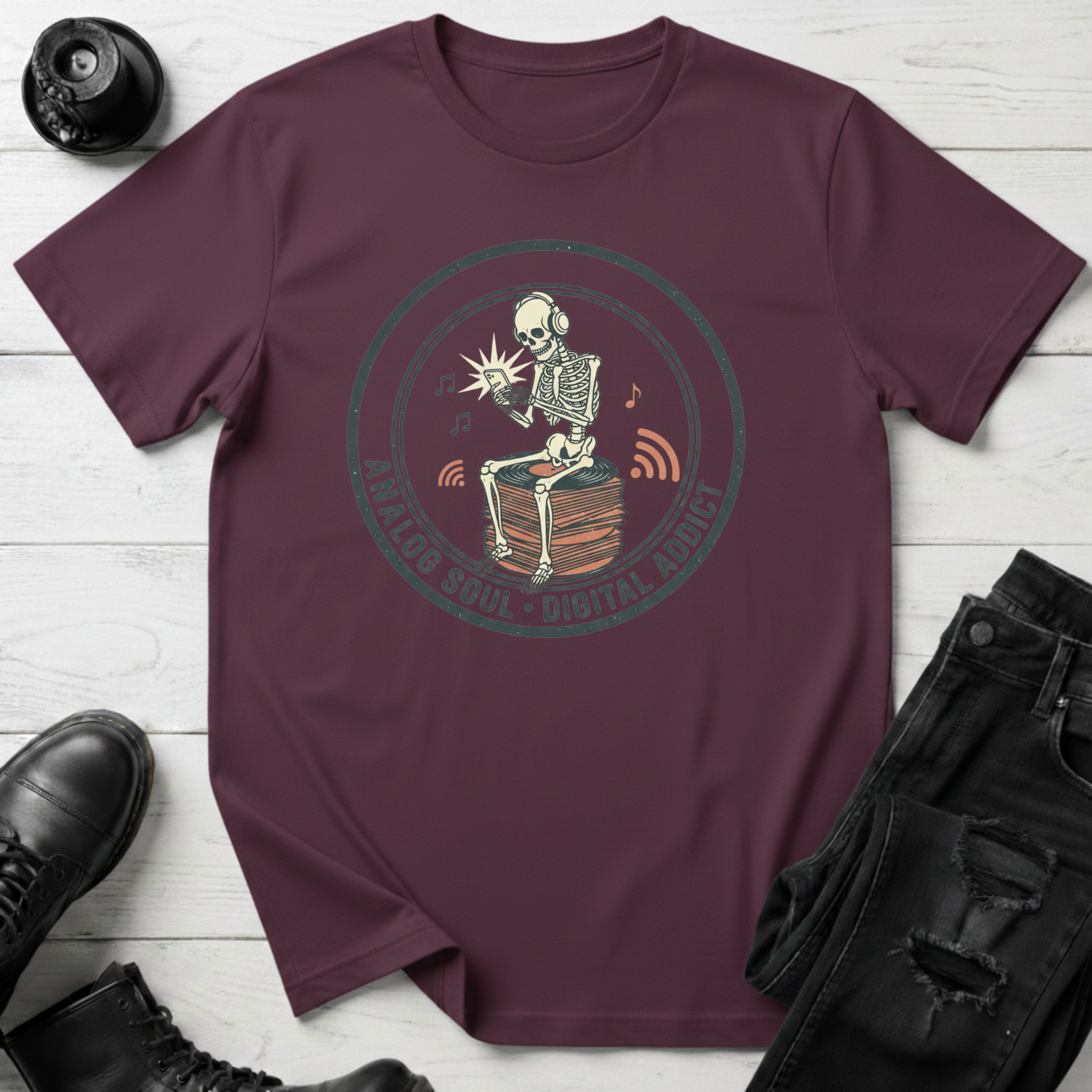 Analog Soul Digital Addict T-Shirt