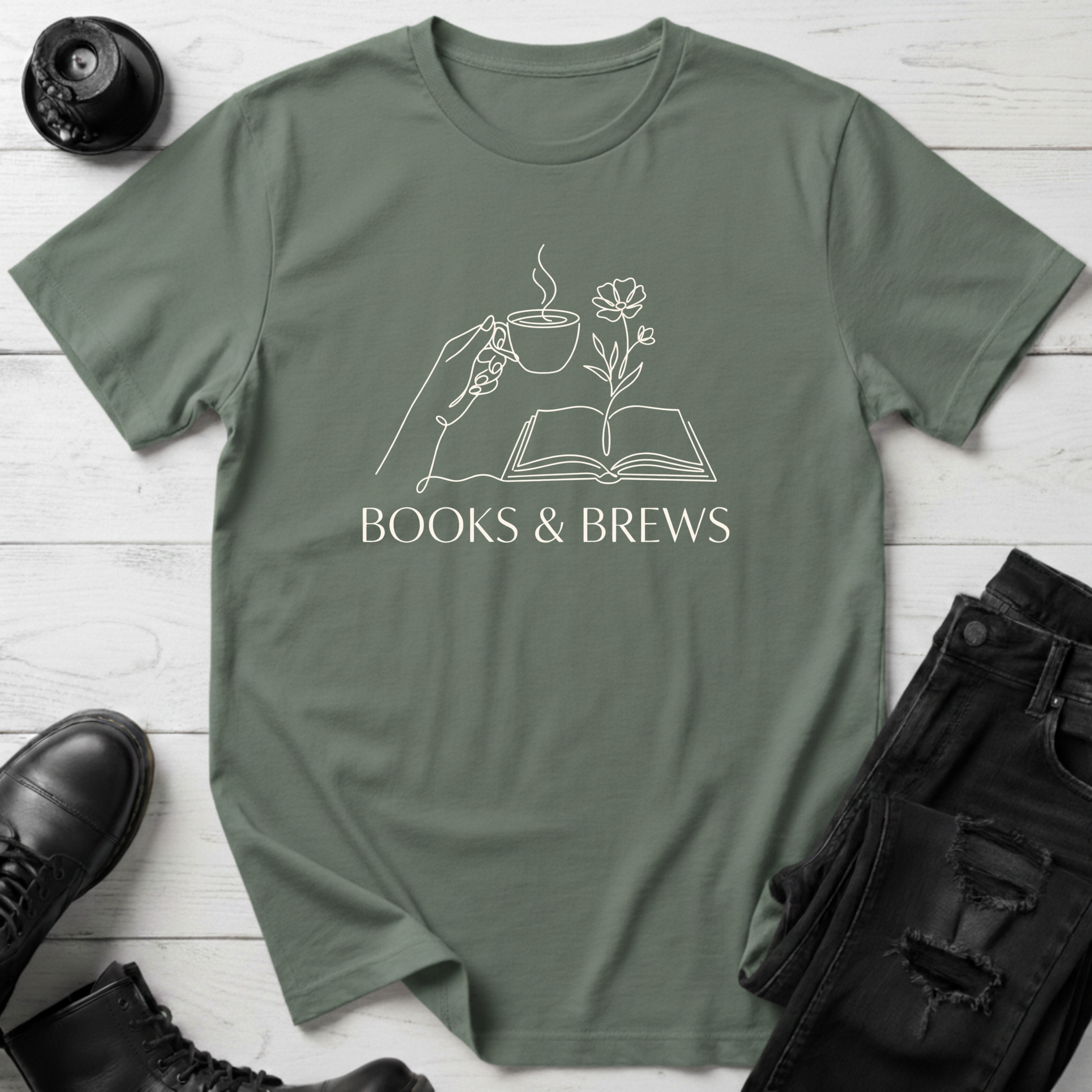 Books And Brews T-Shirt