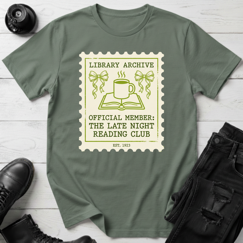 Library Archive Stamp T-Shirt