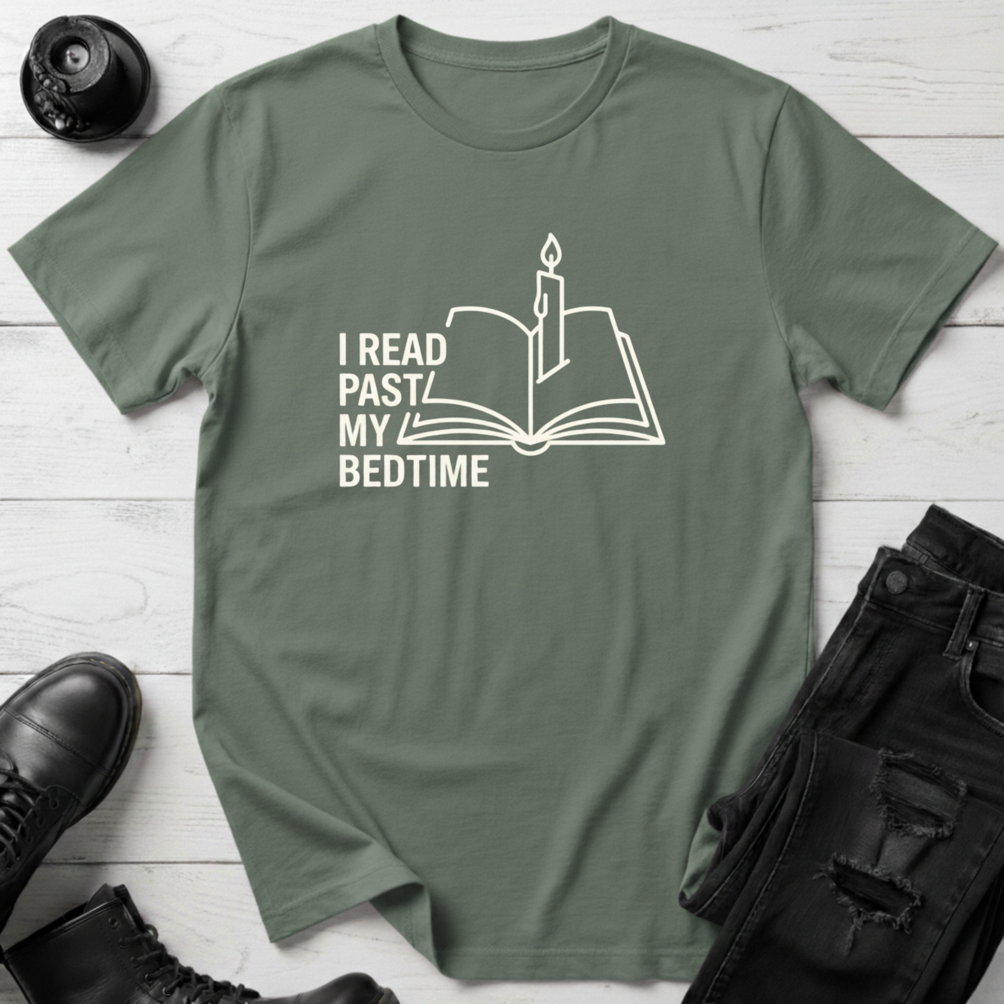 I Read Past My Bedtime T-Shirt