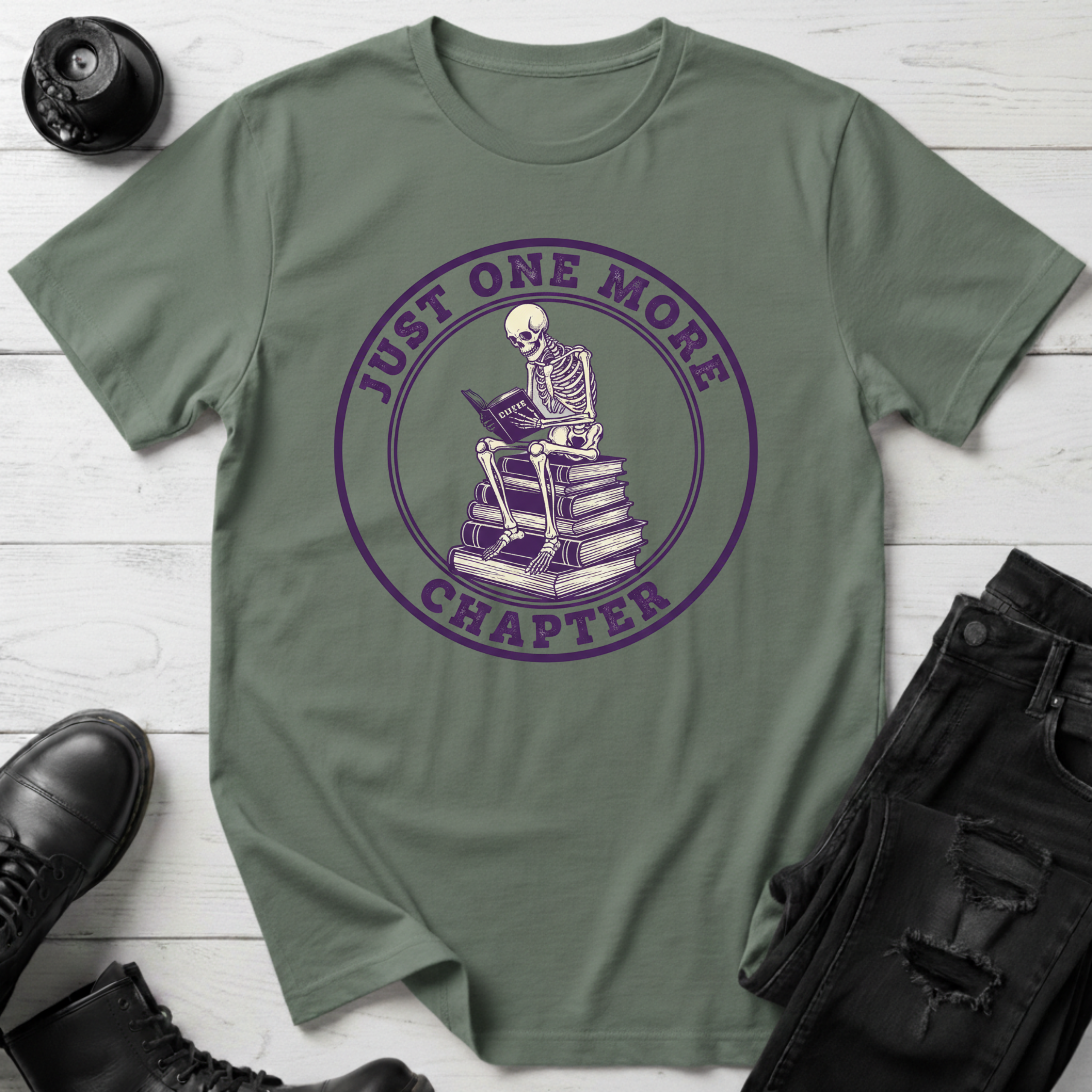 Just One More Chapter T-Shirt