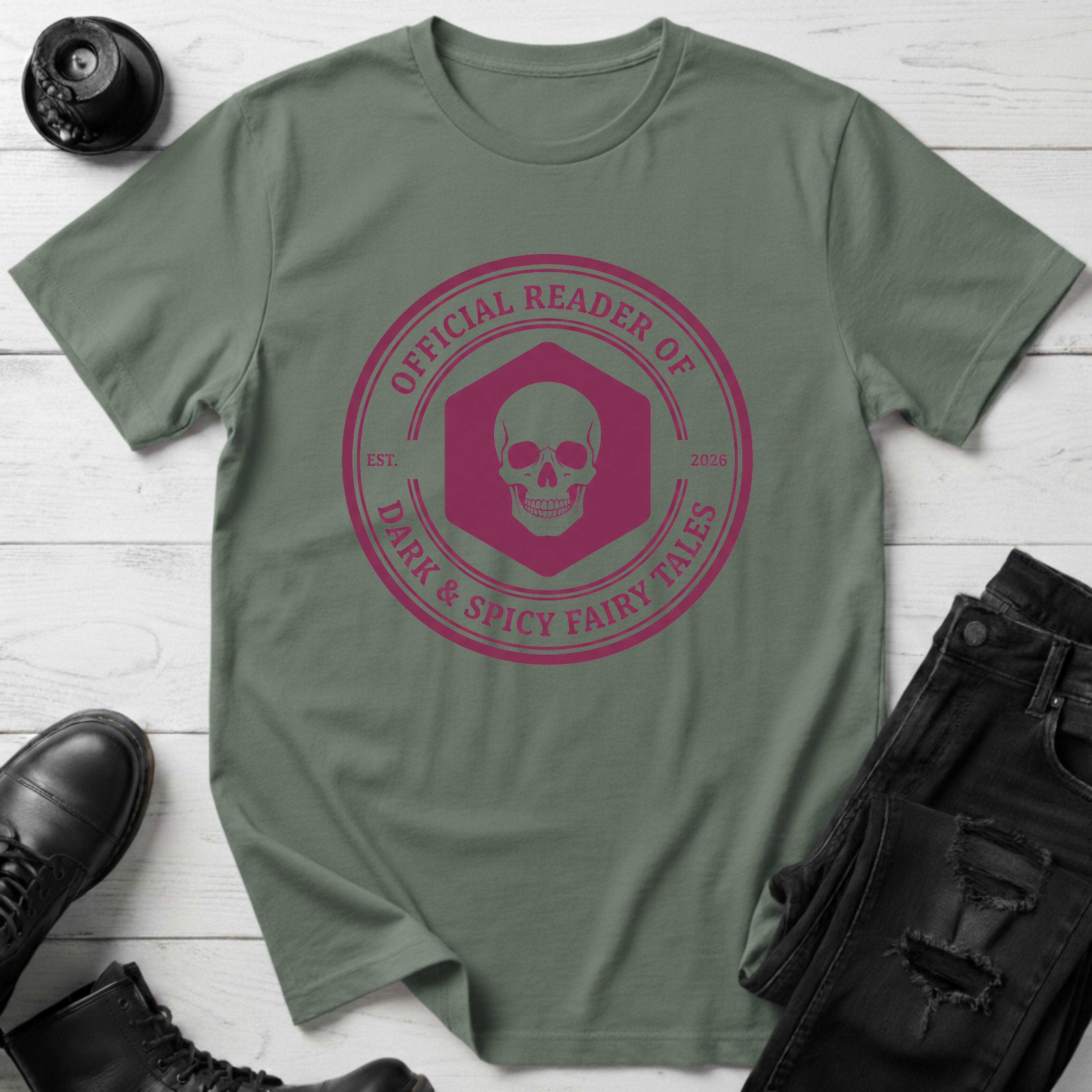 Official Reader of Dark & Spicy Tales T-shirt