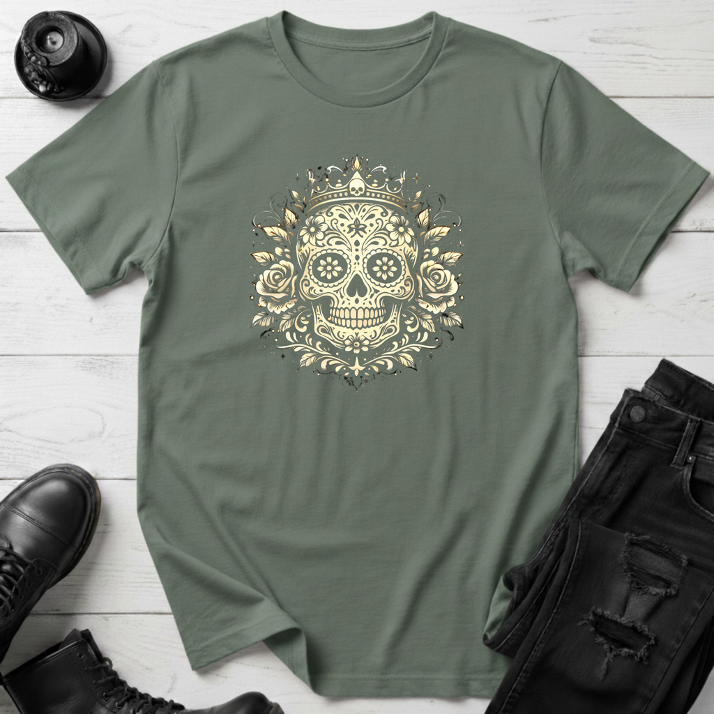 Crowned Sugar Skull T-Shirt