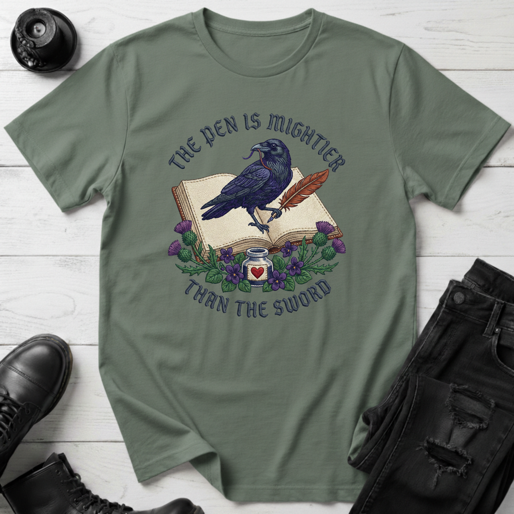 The Pen is Mightier than the Sword T-Shirt