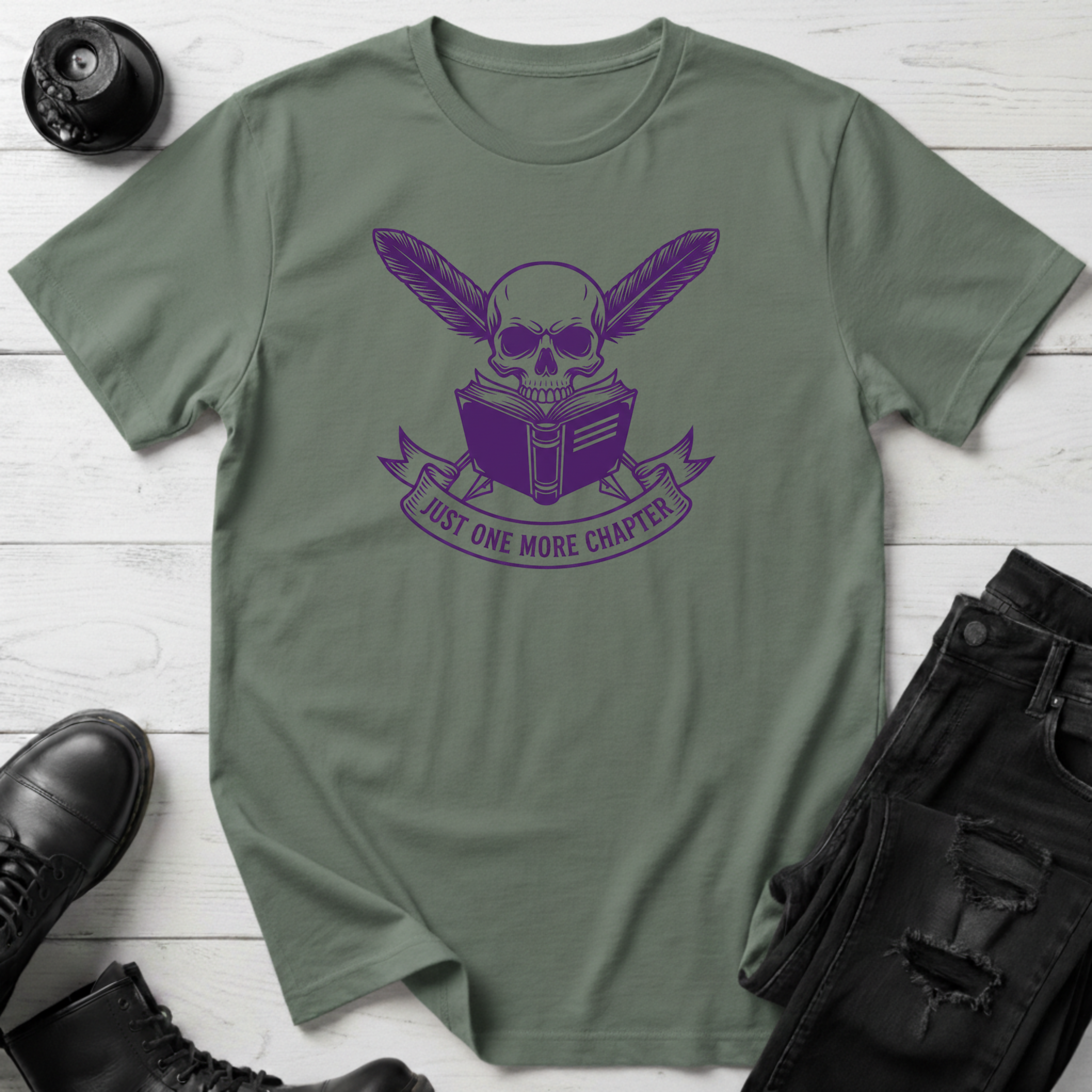 Just One More Chapter T-Shirt