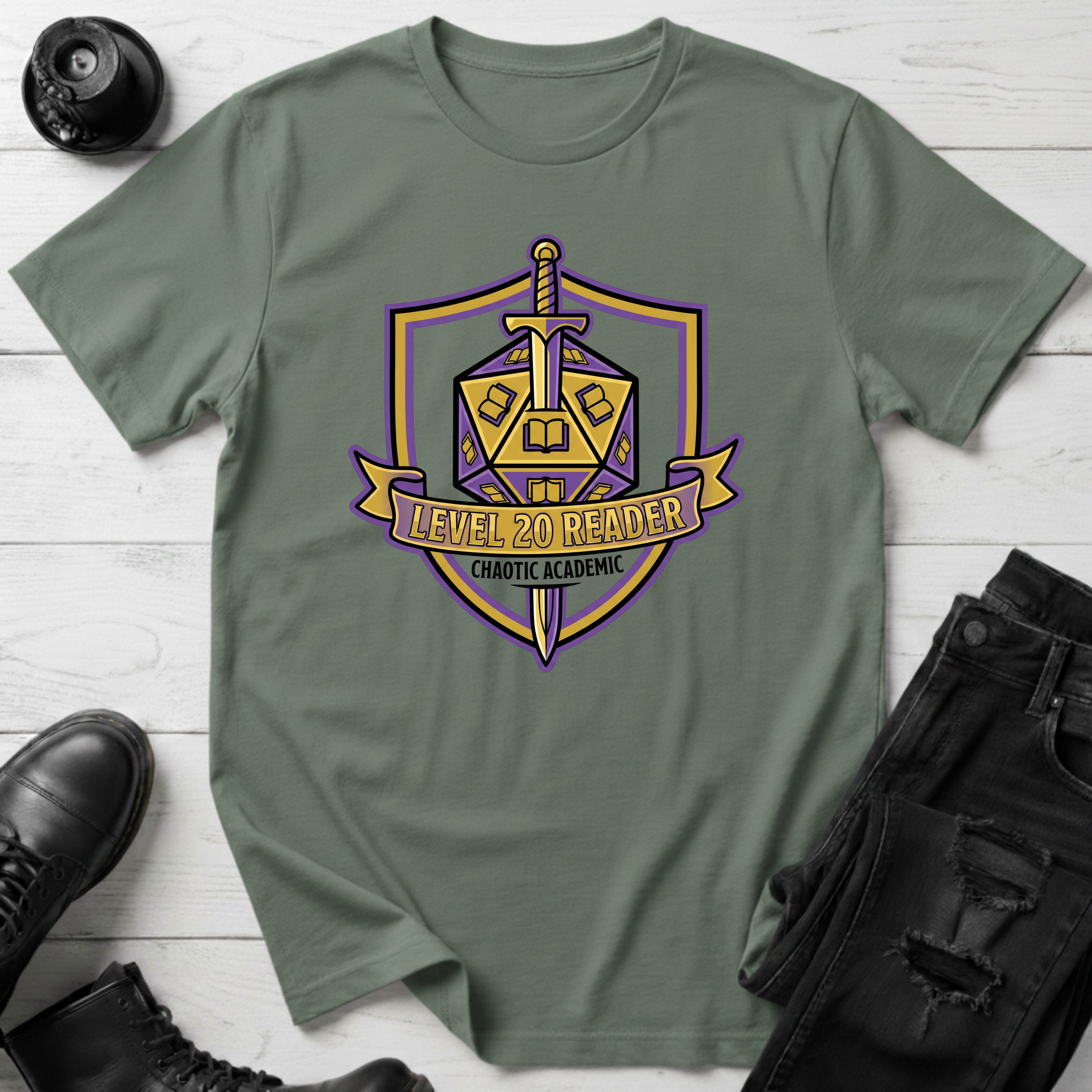 Level 20 Reader T-Shirt