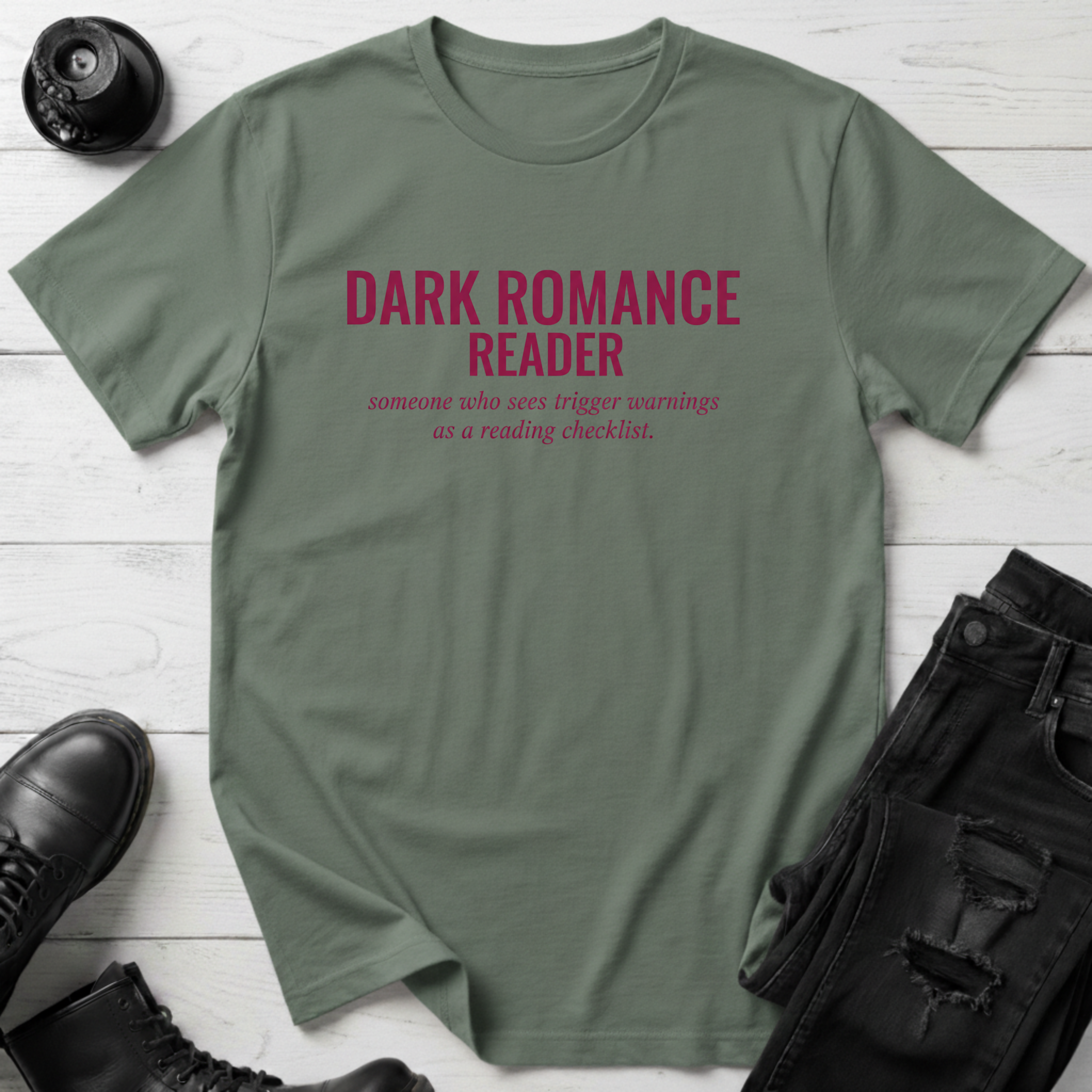 Dark Romance Reader T-Shirt