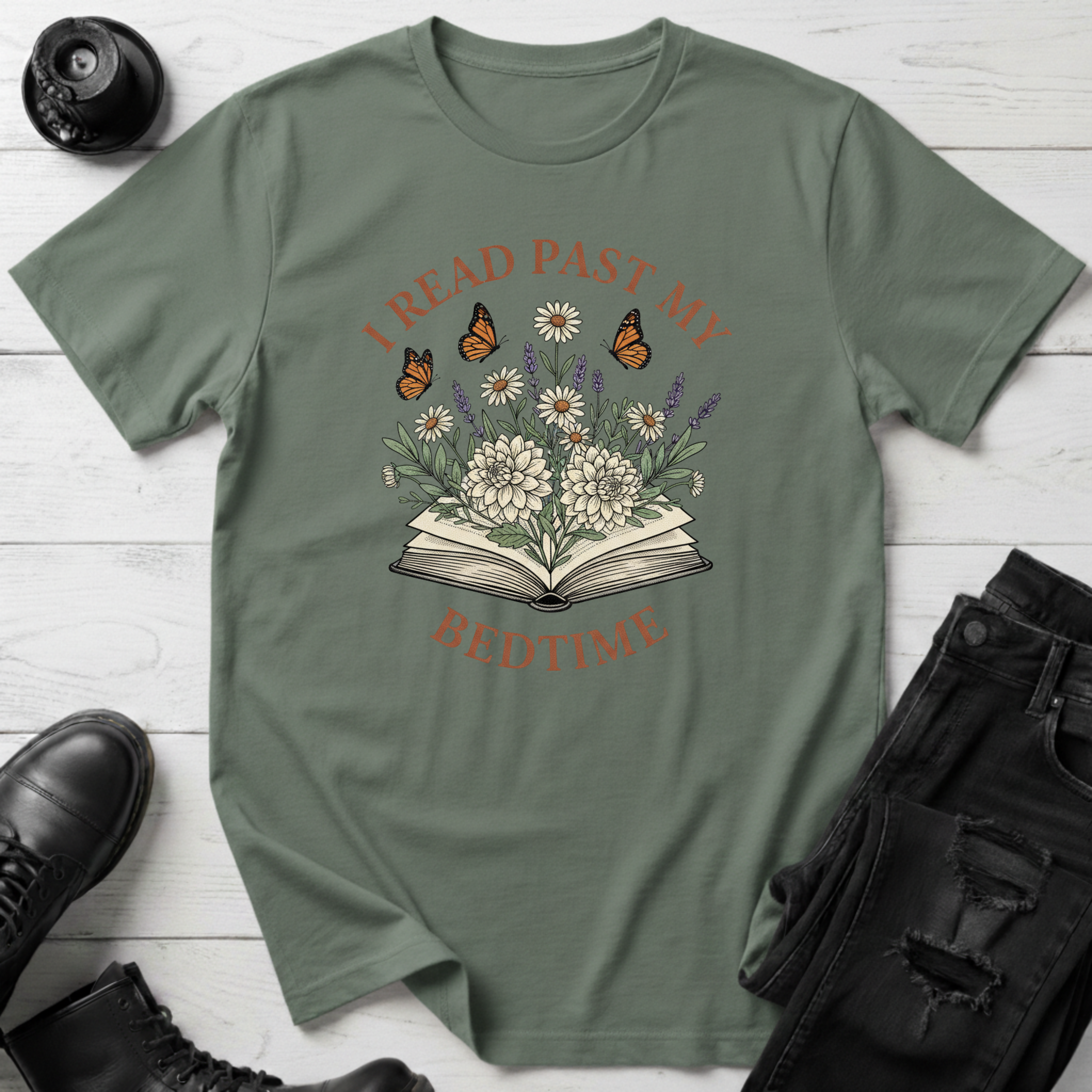 I Read Past My Bedtime T-Shirt
