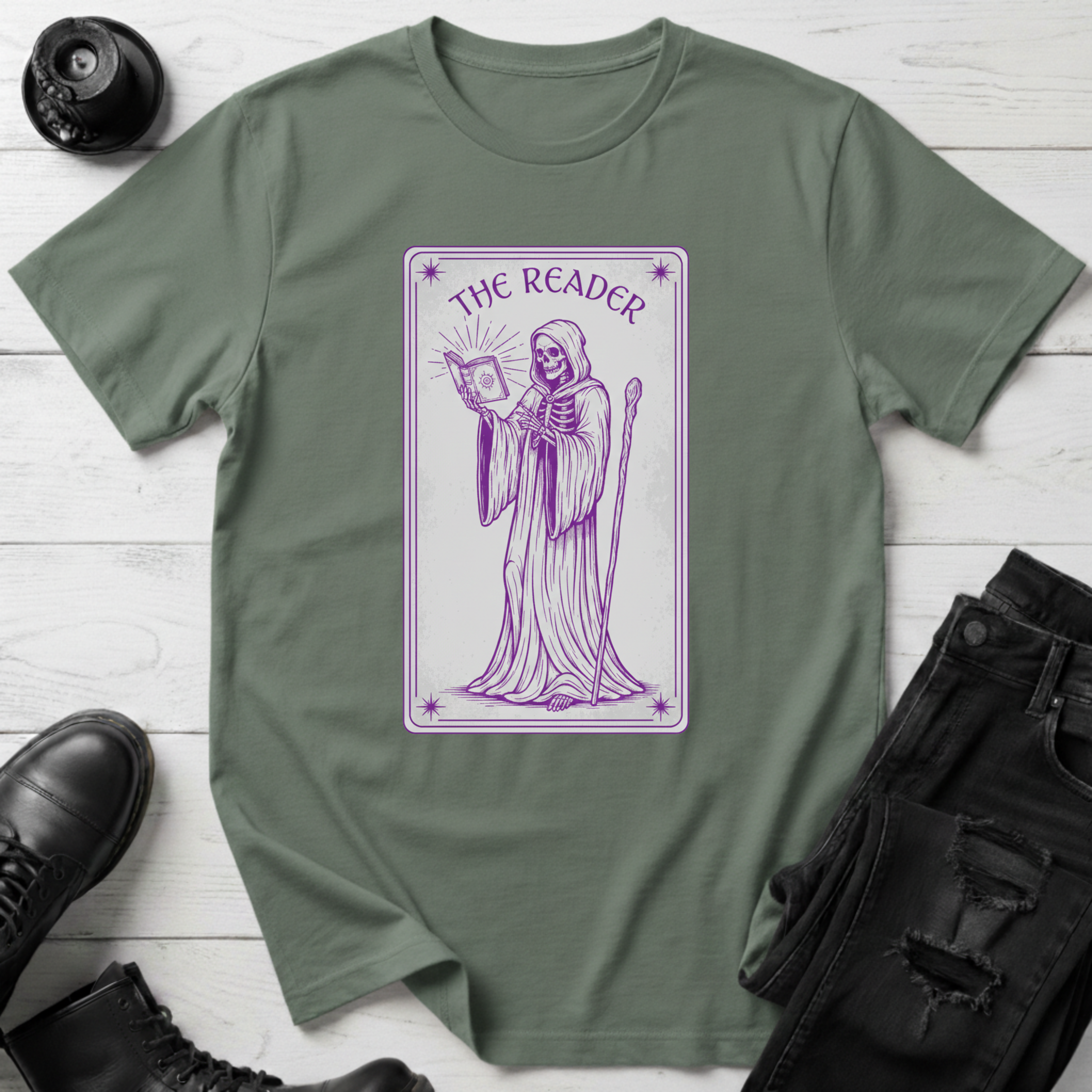 The Reader Tarot T-Shirt