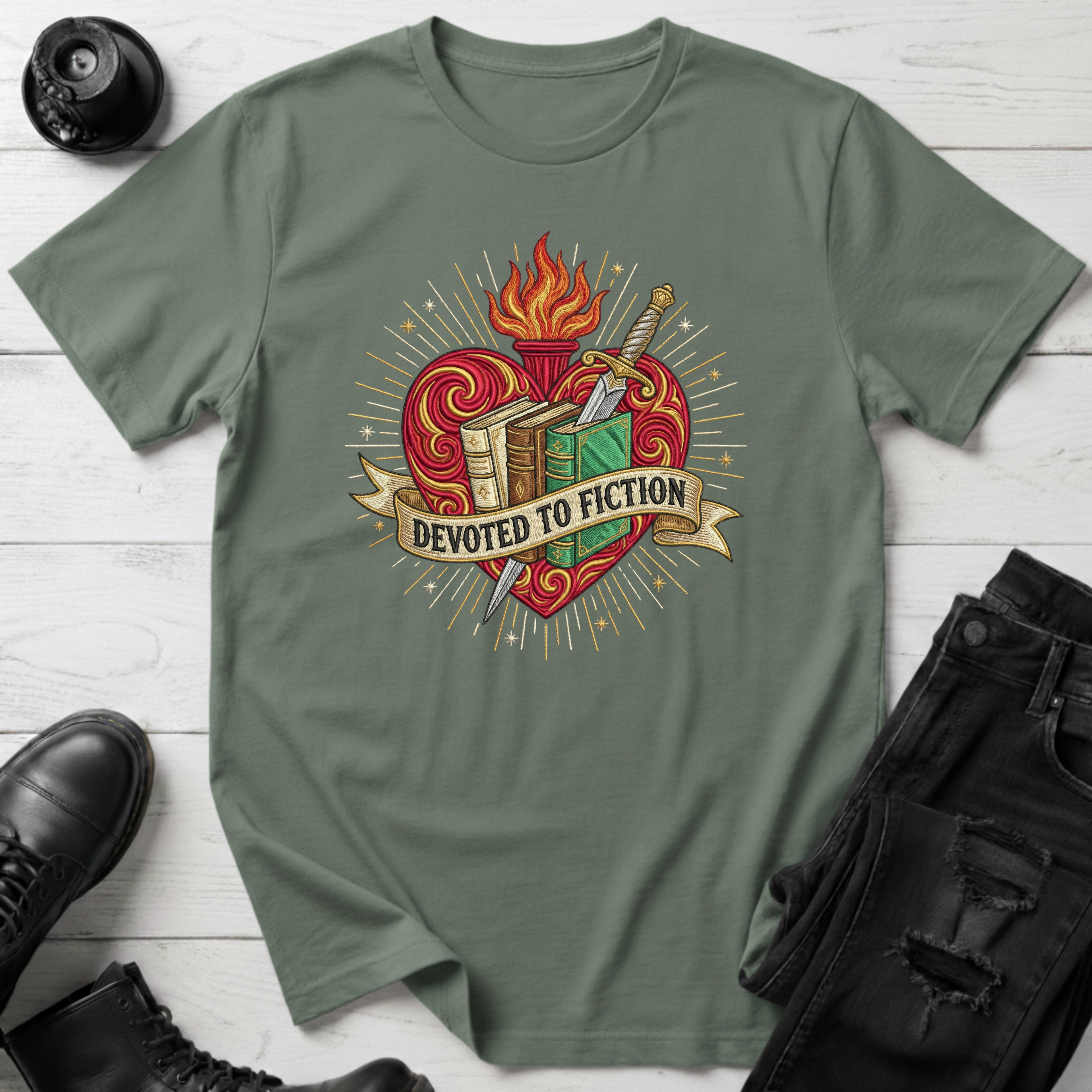 Devoted to Fiction T-Shirt