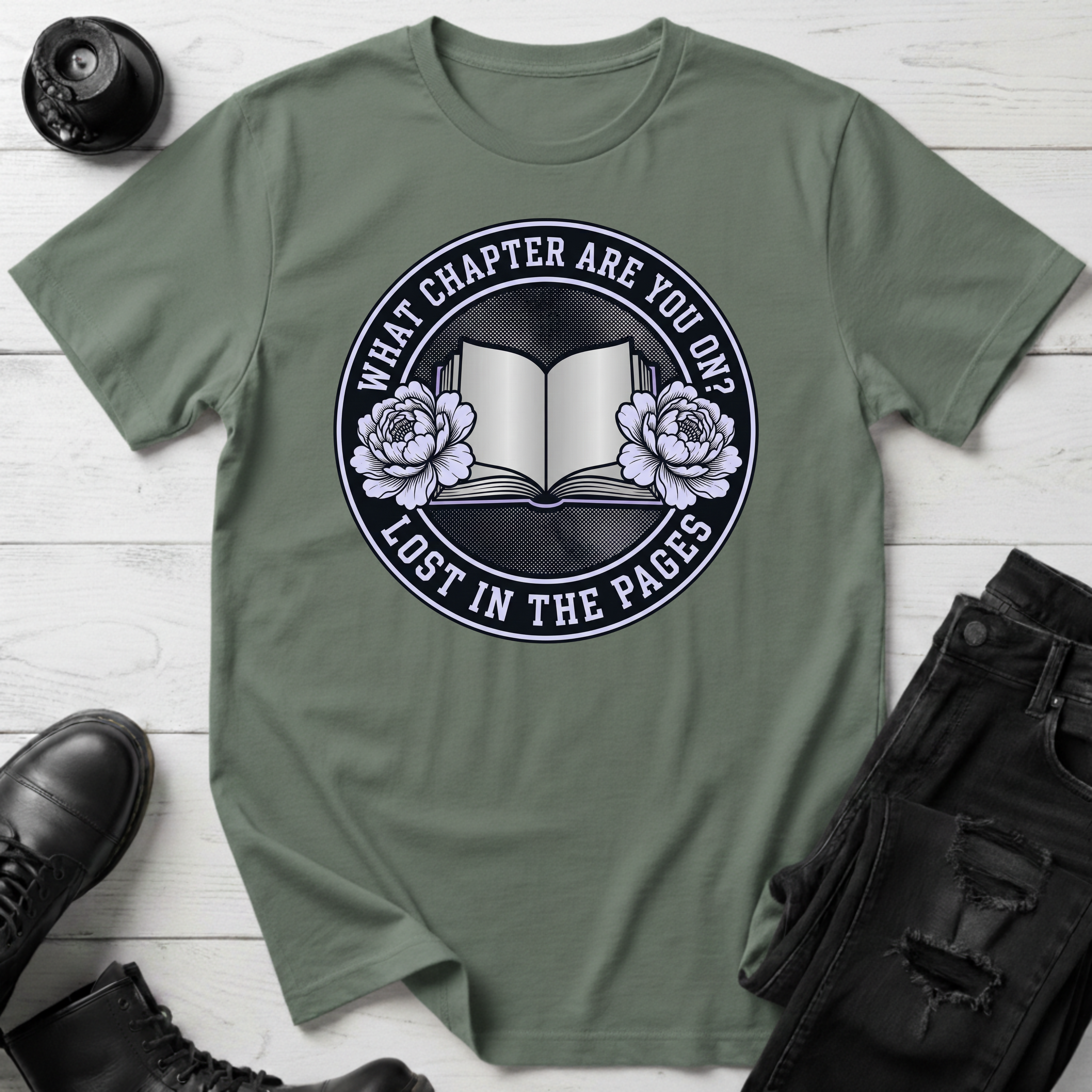 What Chapter Are You on? Lost In The Pages T-Shirt
