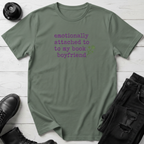 Emotionally Attached To My Book Boyfriend T-Shirt