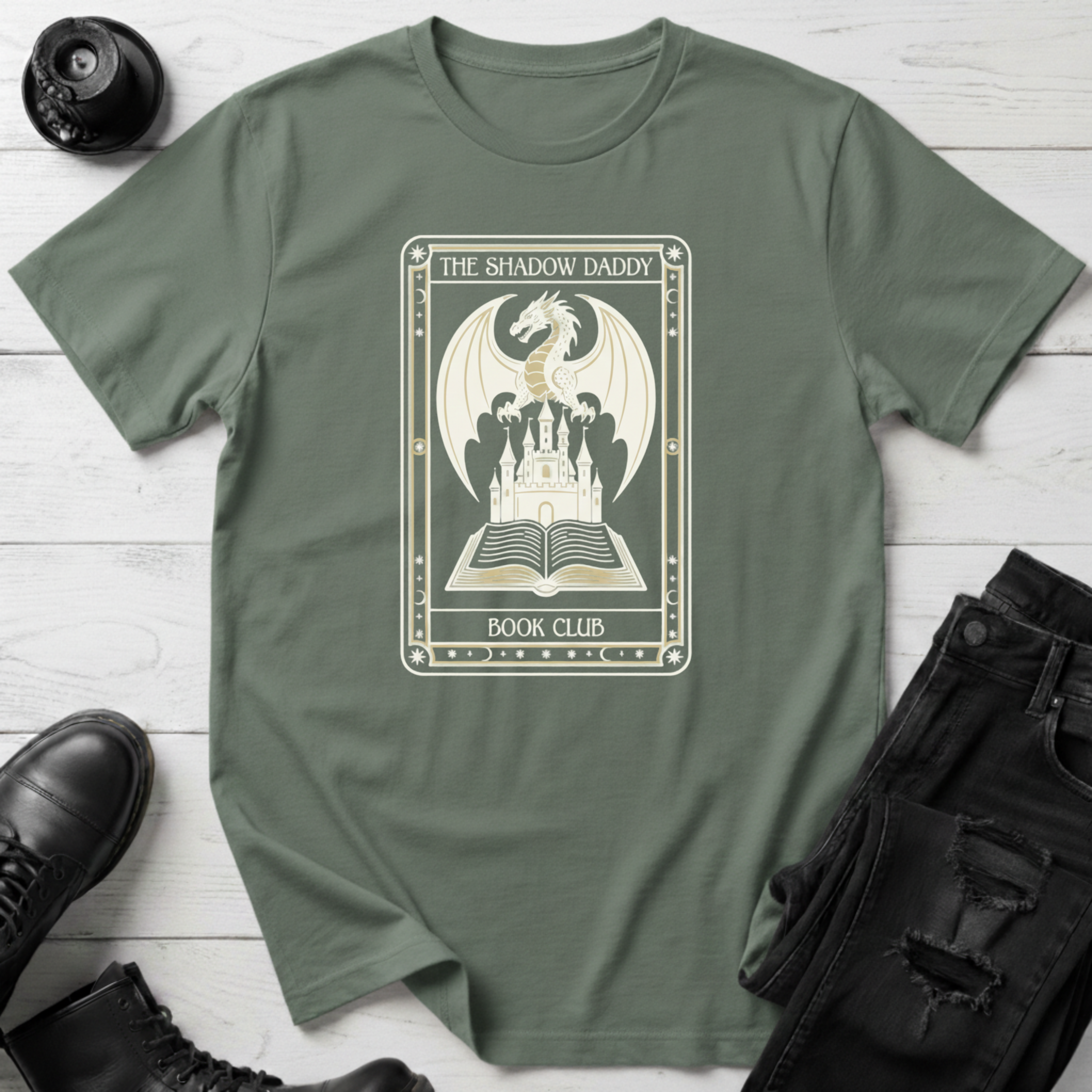 Shadow Daddy Book Club T-shirt