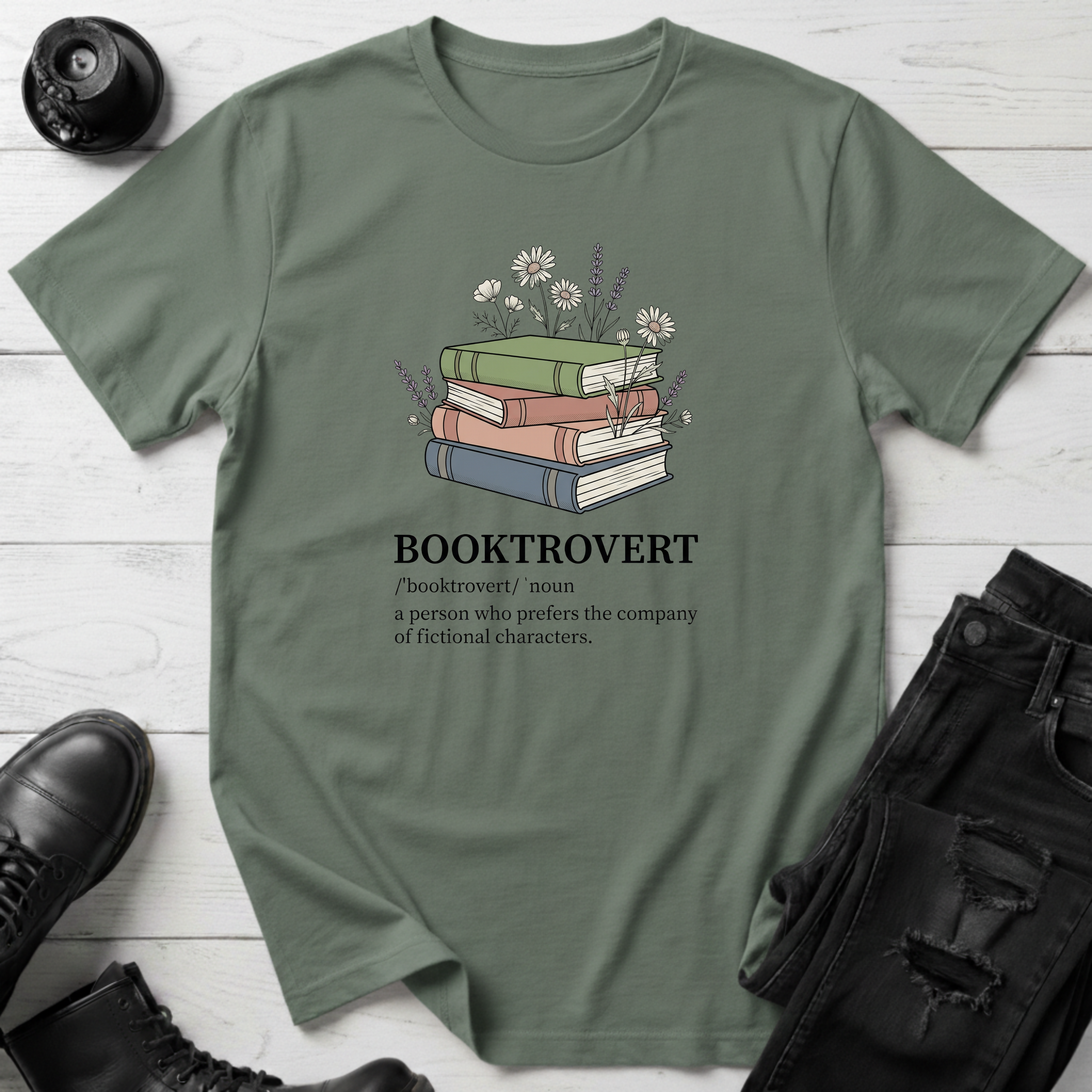 Booktrovert T-Shirt