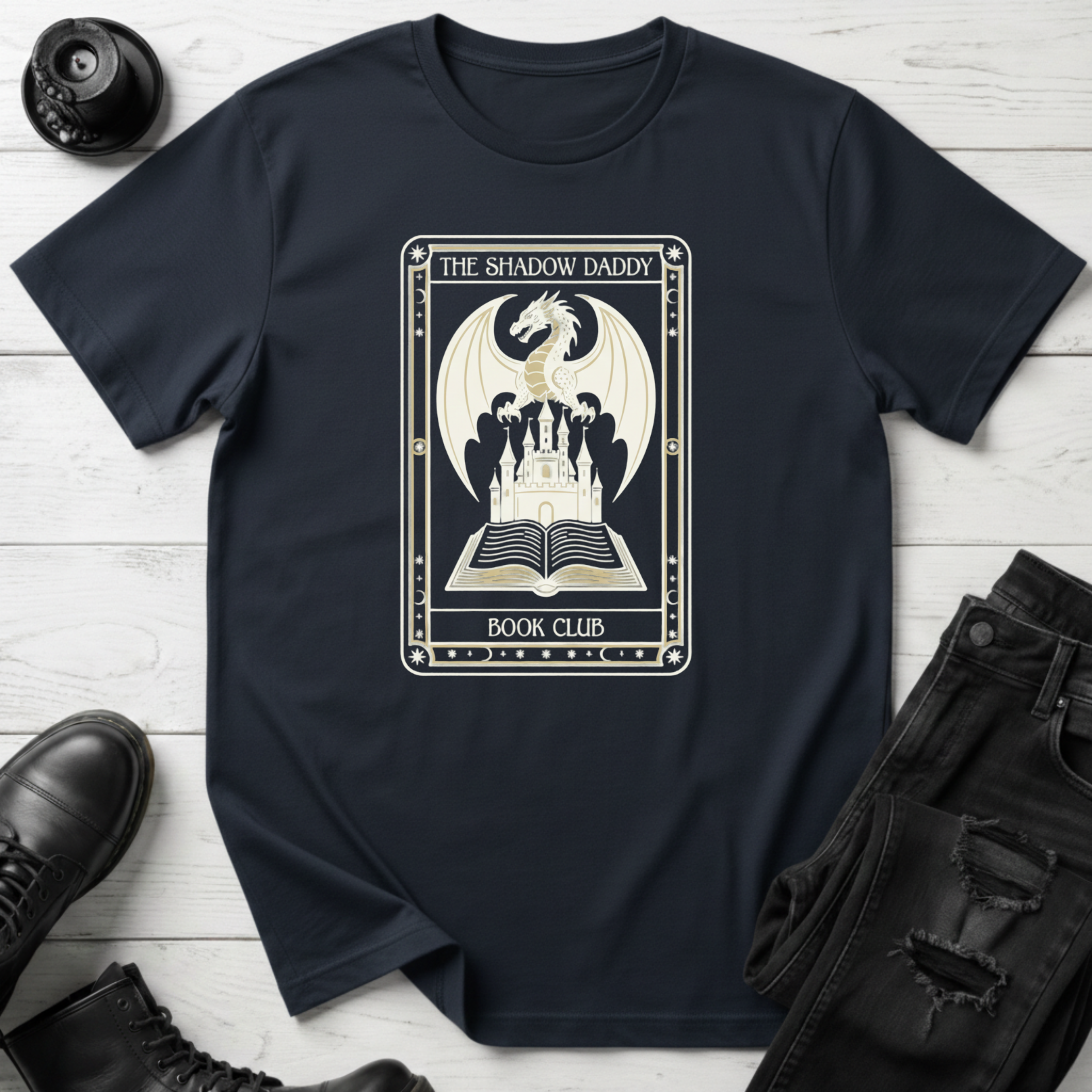 Shadow Daddy Book Club T-shirt