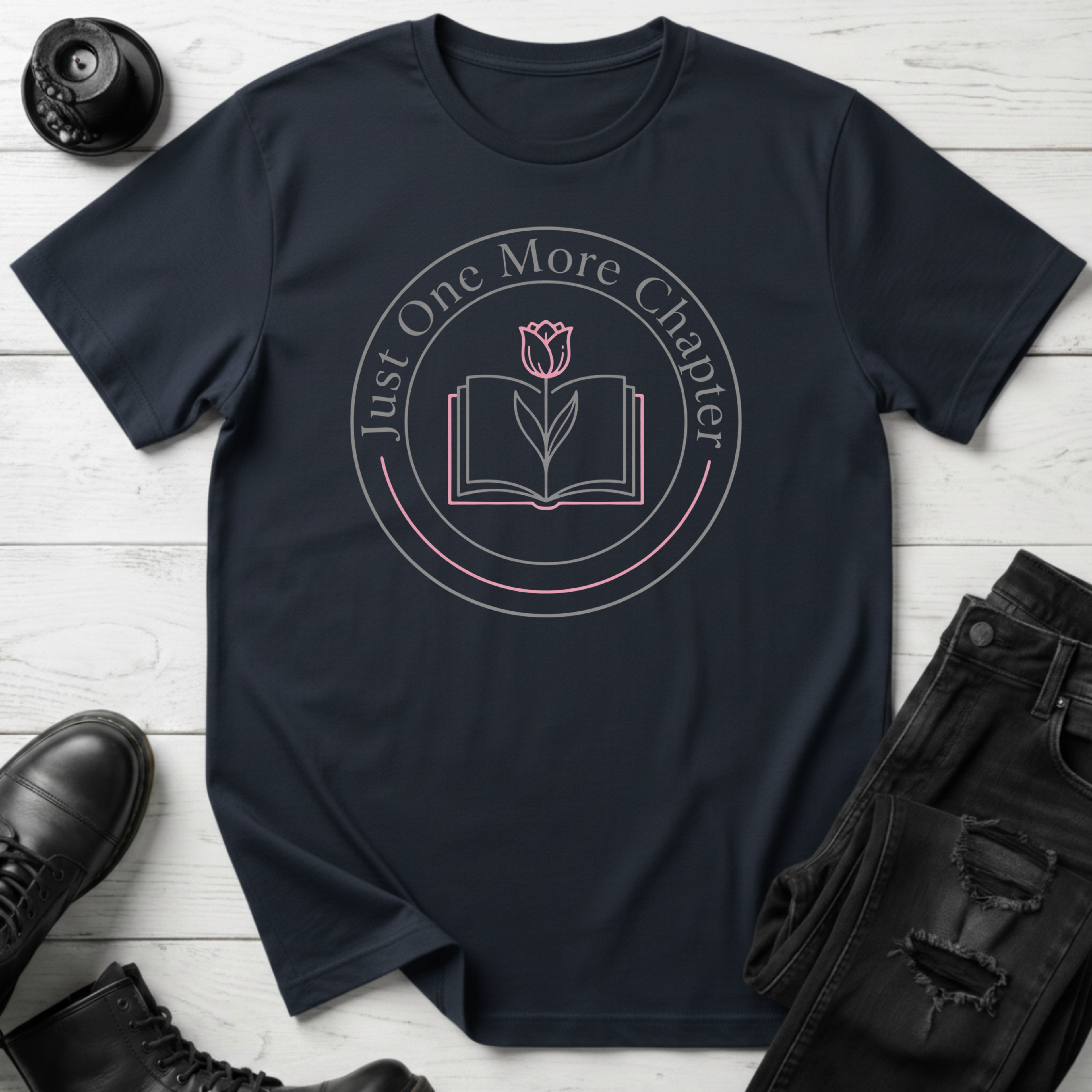 Just One More Chapter (Tulip) T-Shirt