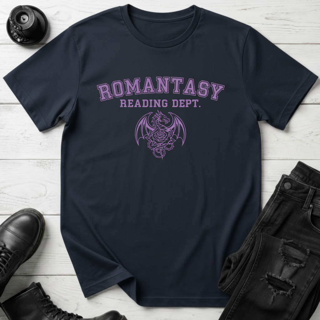 Romantasy Reading Dept. T-shirt
