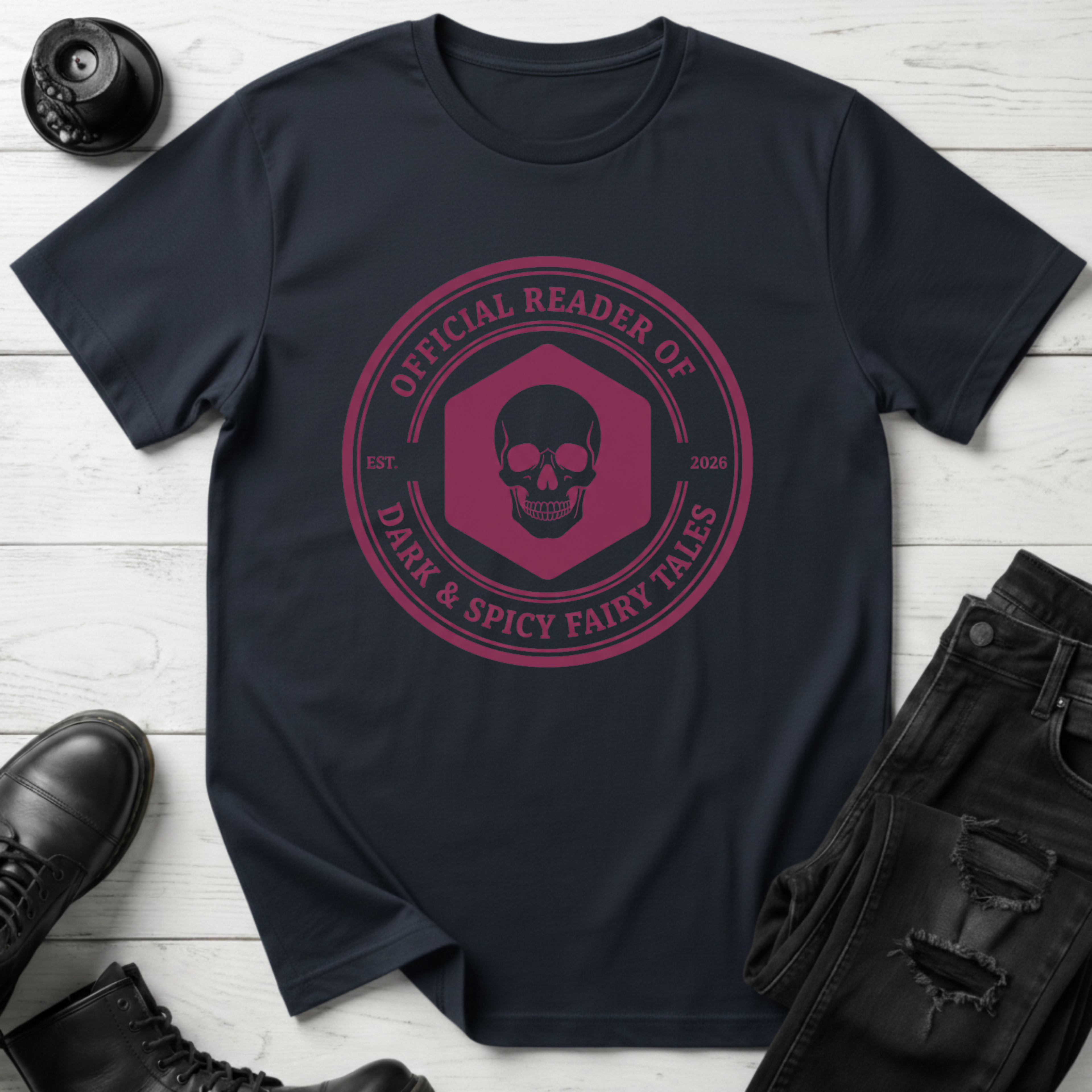 Official Reader of Dark & Spicy Tales T-shirt