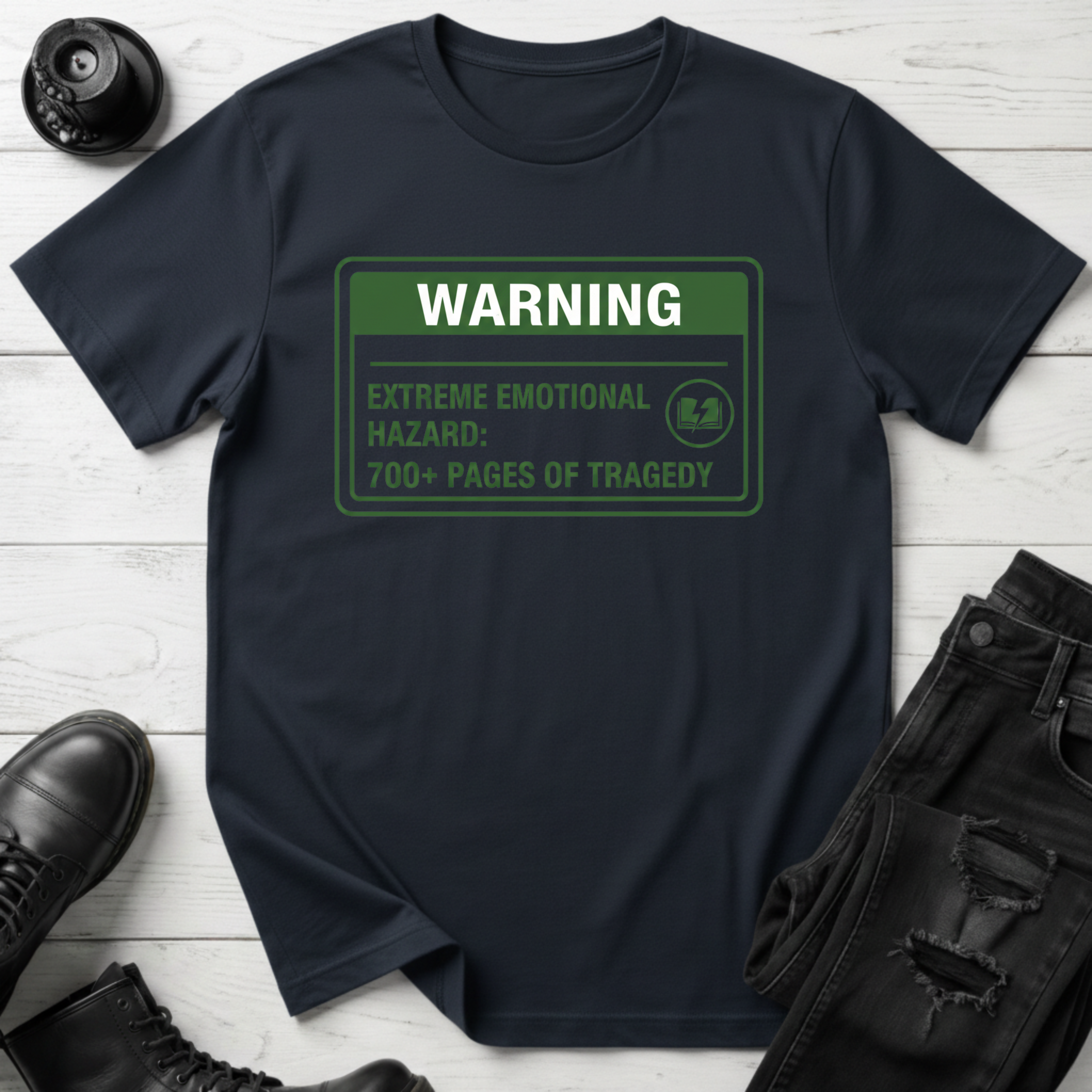 Warning: Extreme Emotional Hazard T-shirt