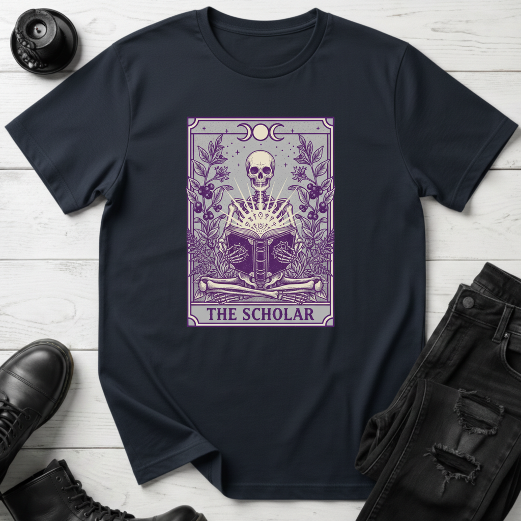 The Scholar Bookish Tarot T-Shirt