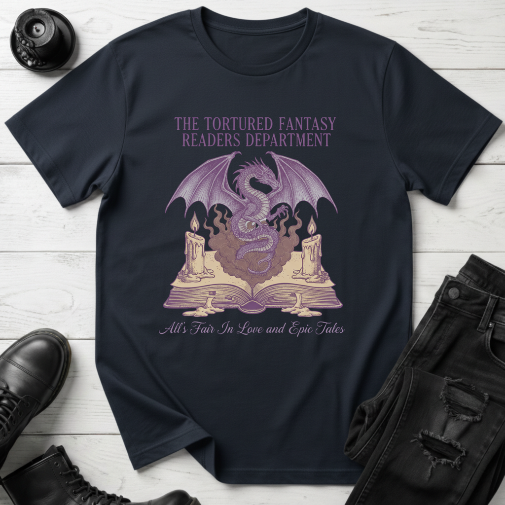 The Tortured Fantasy Readers Department T-shirt
