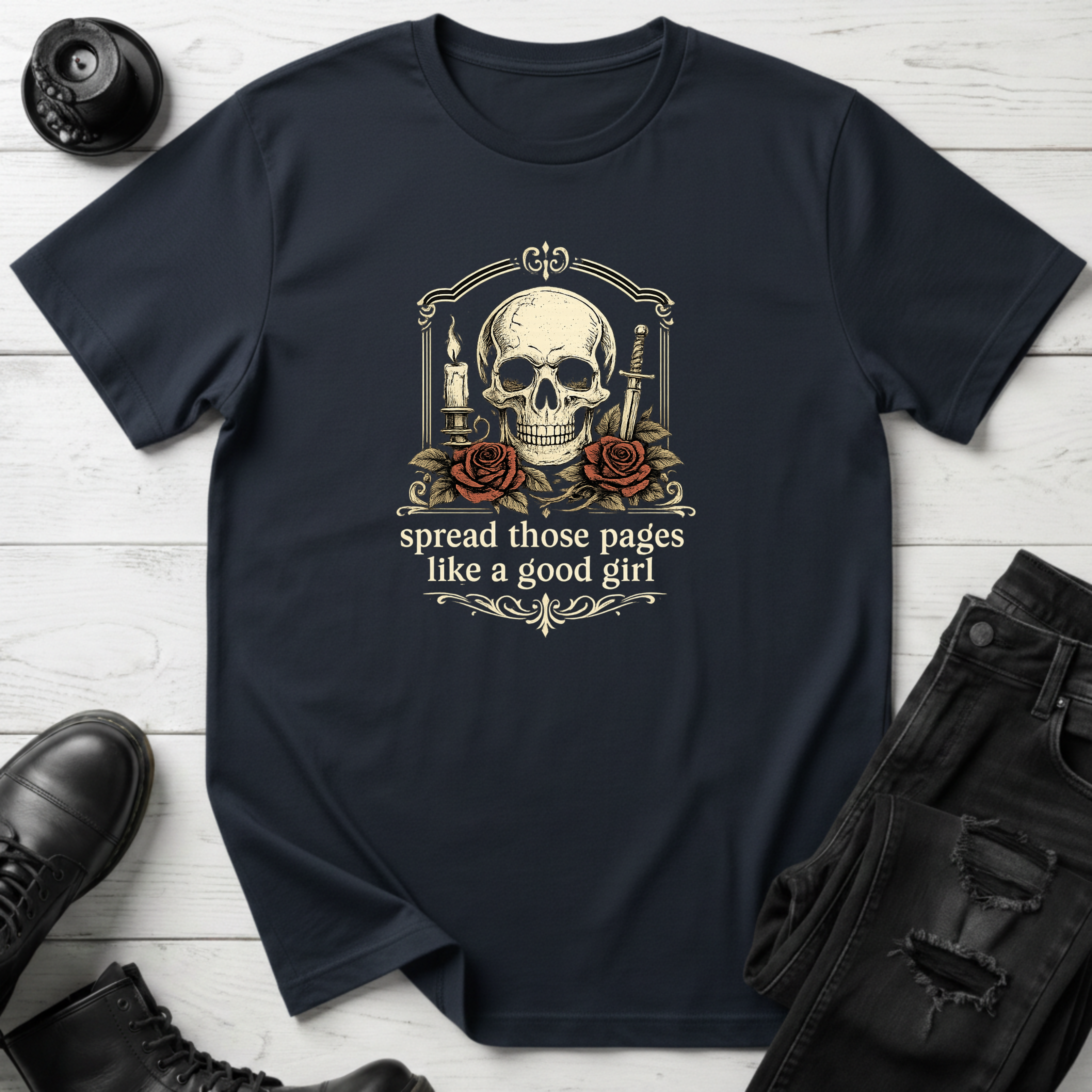 Spread Those Pages Like a Good Girl T-Shirt